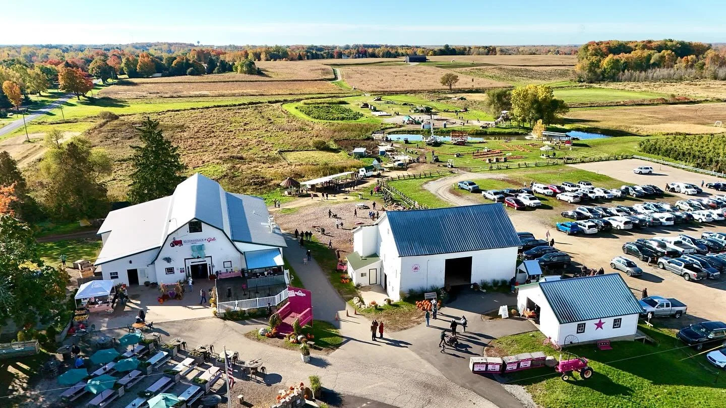 The LAST FALL DAY on the farm starts at 11am!! 😱😱 Day 2 of dropping a massive pumpkin is going down at 1:30pm! This time it’ll be into our pond! 🌊🎃💥 
Our last day for our 2025 corn maze and our whole Dunneback Forty play area!! 🛝 It&rsqu