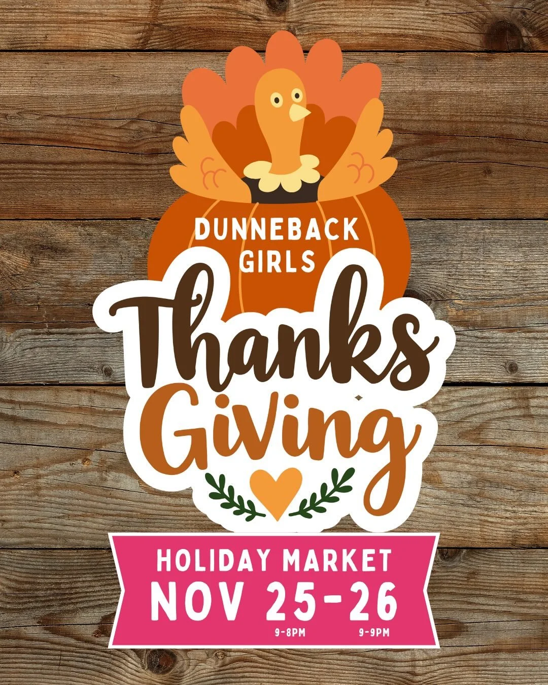 🦃 ✨ Get Thanksgiving-ready with us at Dunneback Girls! Stroll the farm, sip something cozy, and sample your favorites before you buy! 

Stock up on all the delicious essentials for your Thanksgiving table. From breakfast treats for houseguests to si