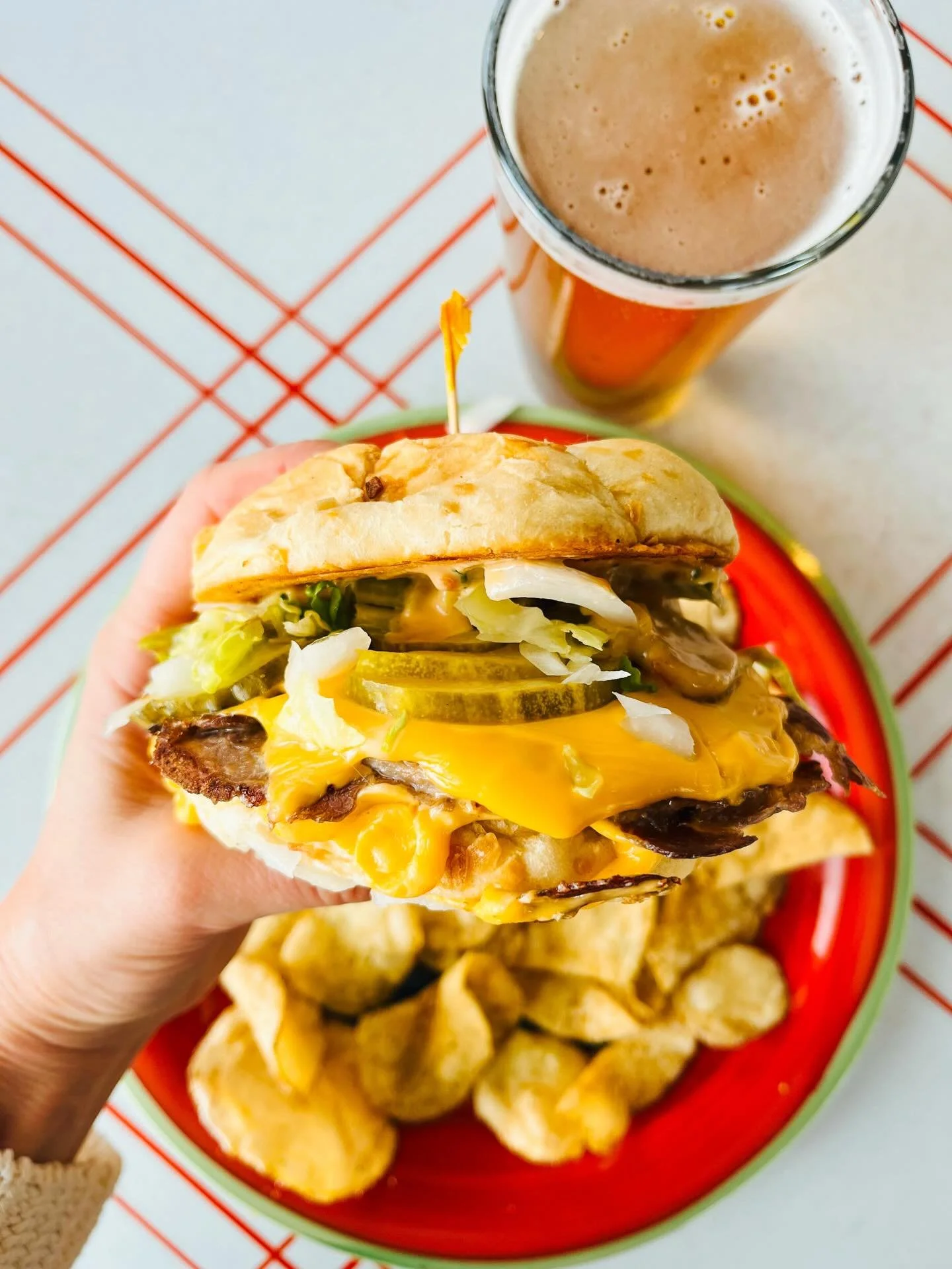 Which one are you craving the most right now? Burger 🍔, salad 🥗, nachos 🧀 or pizza 🍕 ??

We&rsquo;re serving all of this and much more all day! Open until 9pm &mdash; live music 6-9pm with Denise Anderson!🎵

Ps.. pair any food item with a beer f