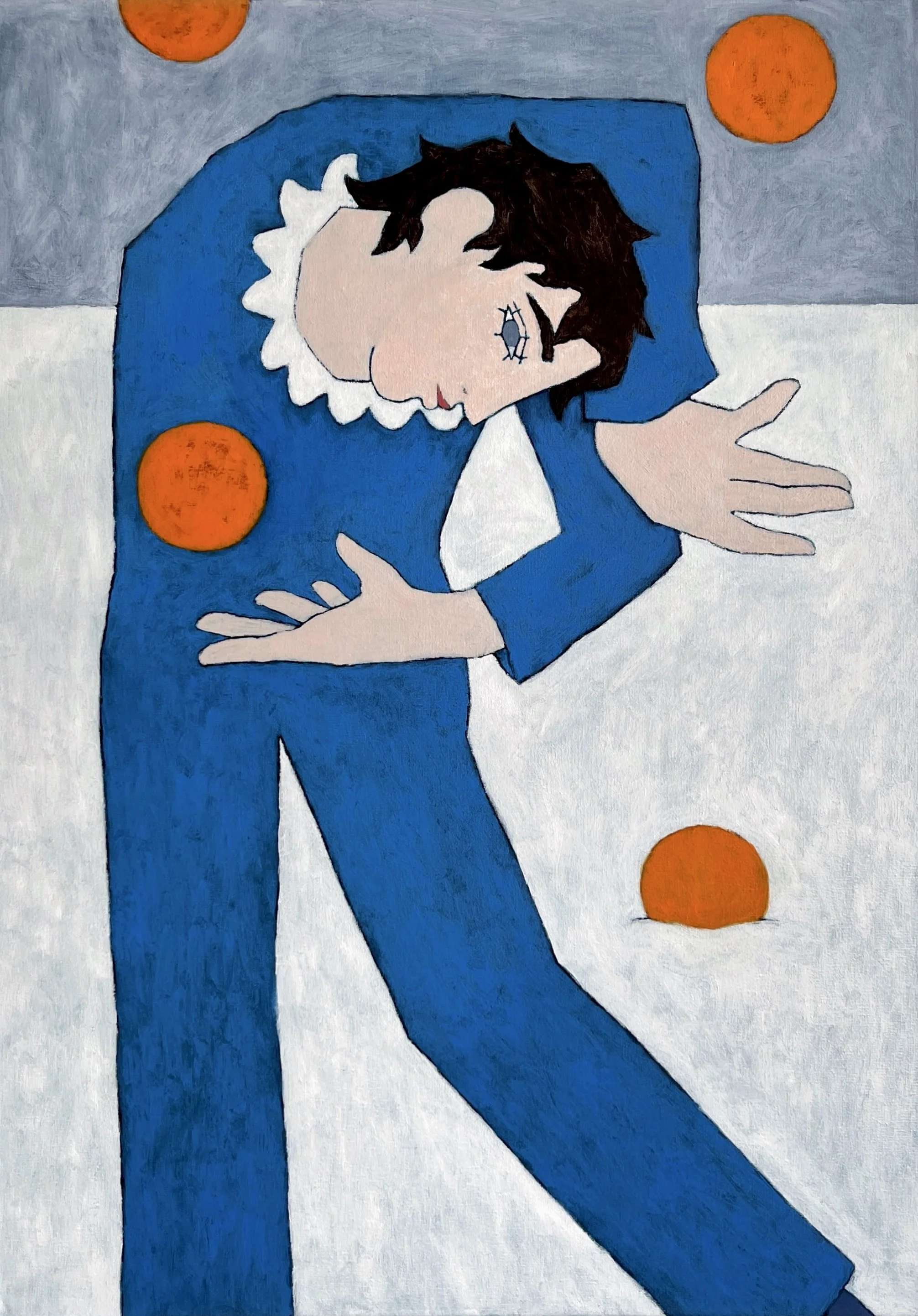 Oranges, Oil on canvas, 70 x 50 cm