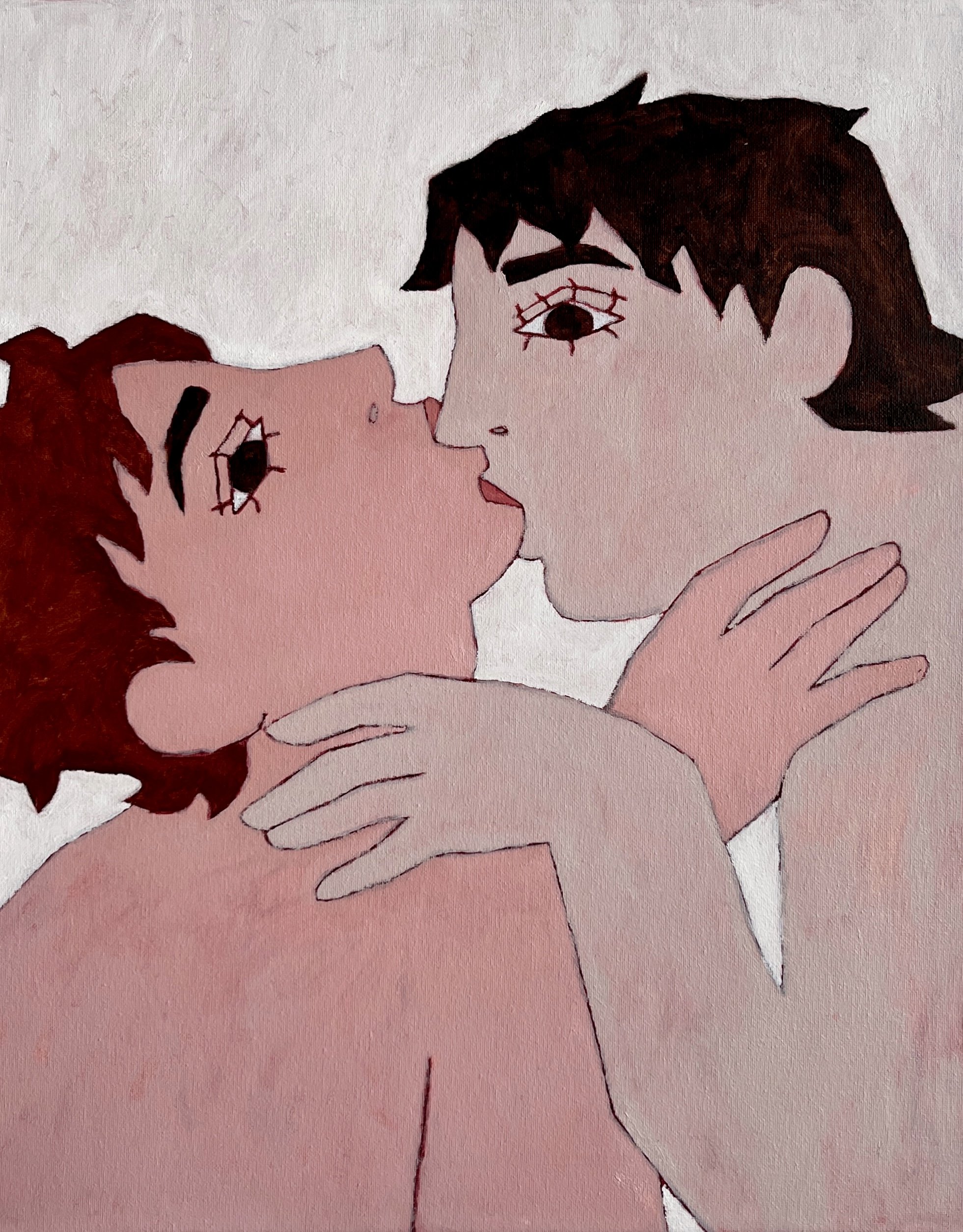 Ñam Ñam, oil on canvas, 50 x 40 cm, 2026