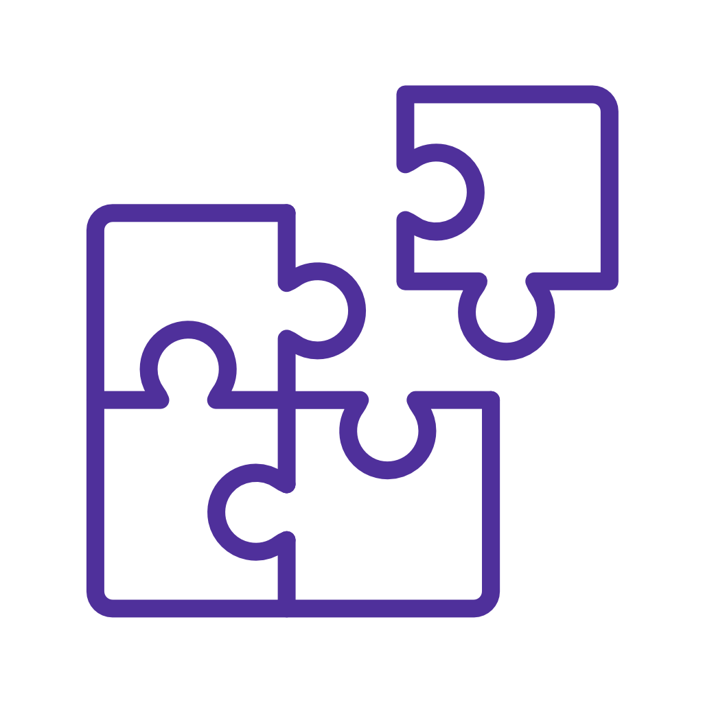 Icône représentant la pédagogie et l'autonomie dans l'accompagnement de coaching