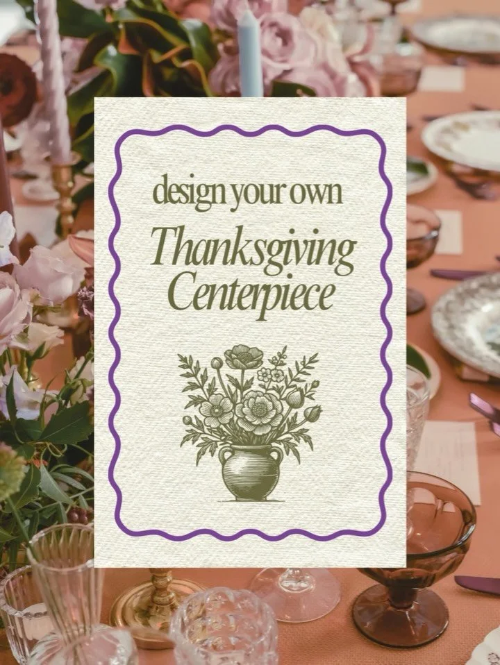 Elevate your holiday d&eacute;cor or create the ultimate host gift by joining us for a Thanksgiving floral workshop! 

We&rsquo;ll dive into the art of a truly captivating centerpiece, teaching you essential techniques for color play, layering botani