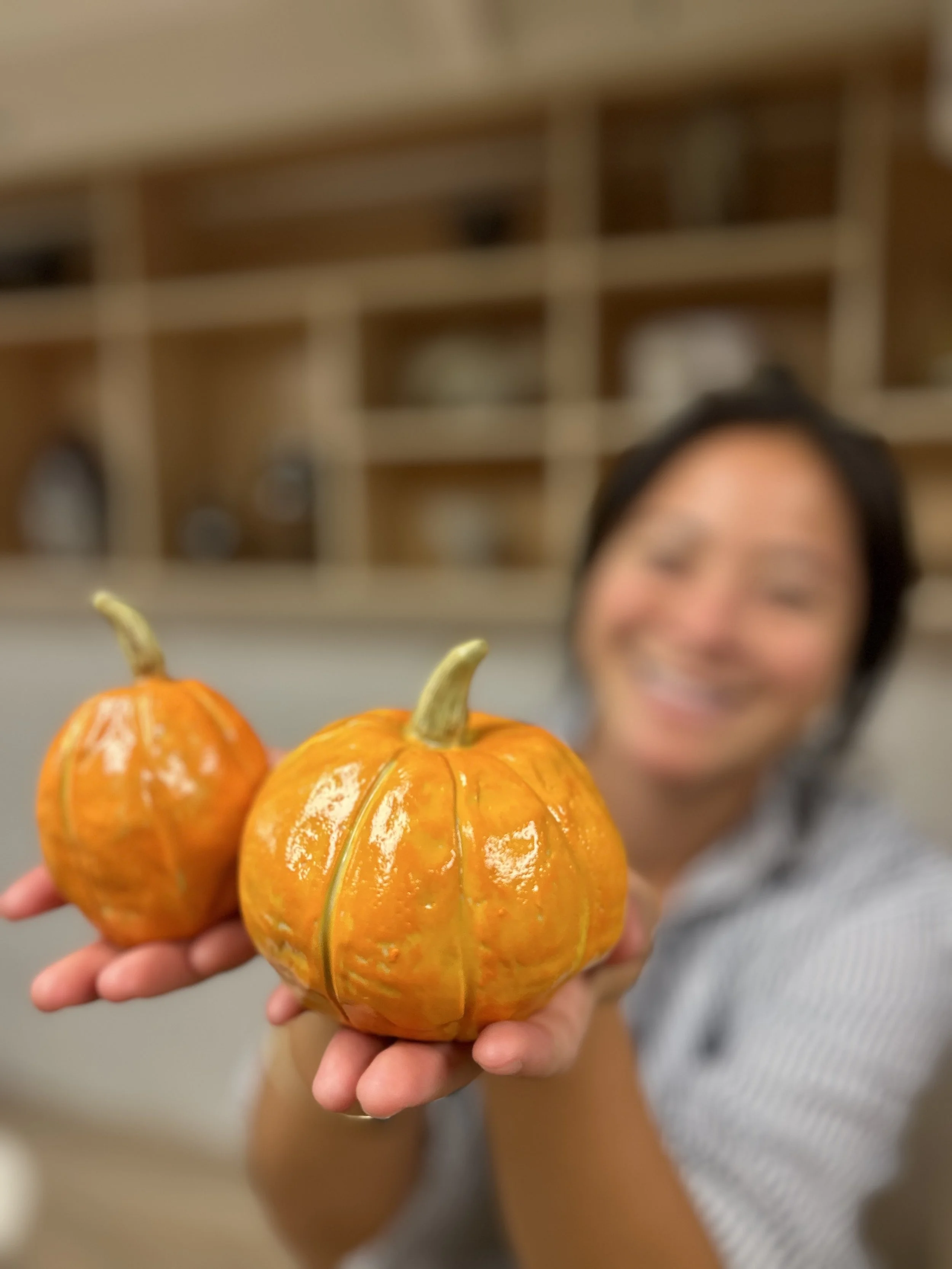 Oct. 7, 7-8:30pm: Fall Pumpkin - Handbuilding Workshop