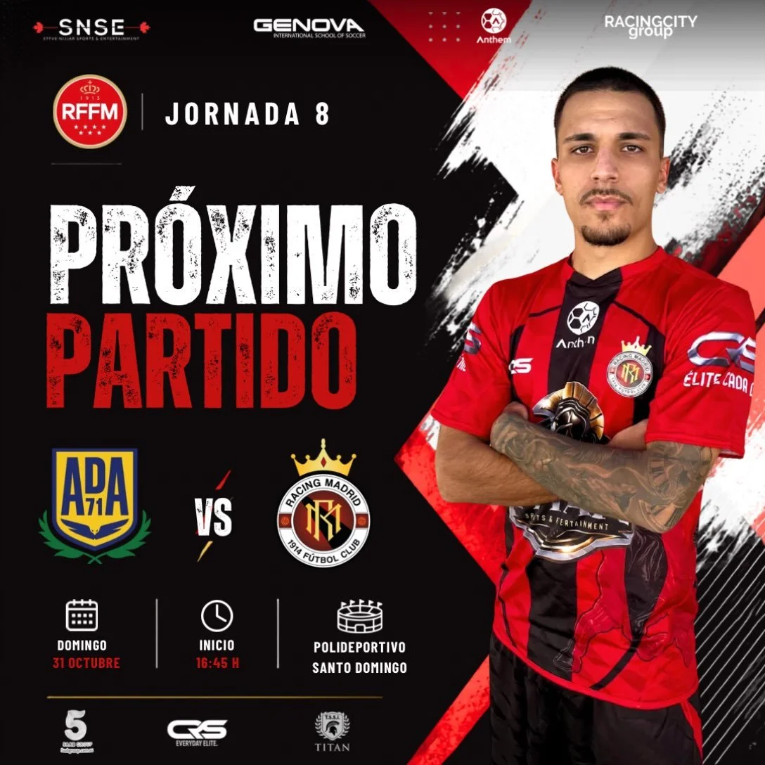 🇪🇸 🔜 Pr&oacute;ximo partido: nuevo reto fuera de casa

Visitamos al Alcorc&oacute;n B, l&iacute;der de la clasificaci&oacute;n, con la mirada puesta en sumar una nueva victoria 💪

🇬🇧 🔜 Next match: a new challenge away from home

We visit Alcor