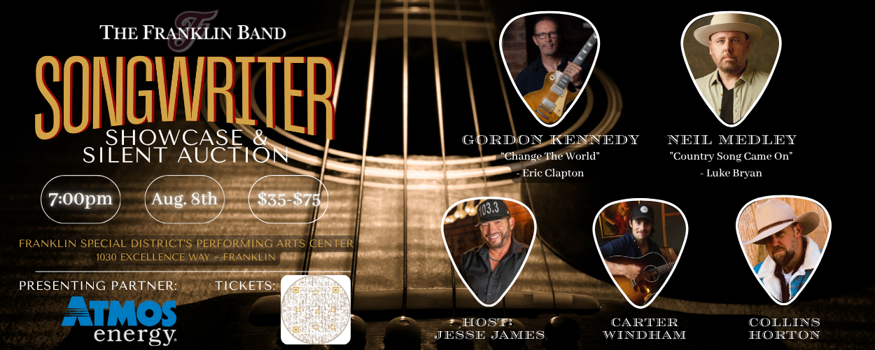 Songwriter Night and Silent Auction