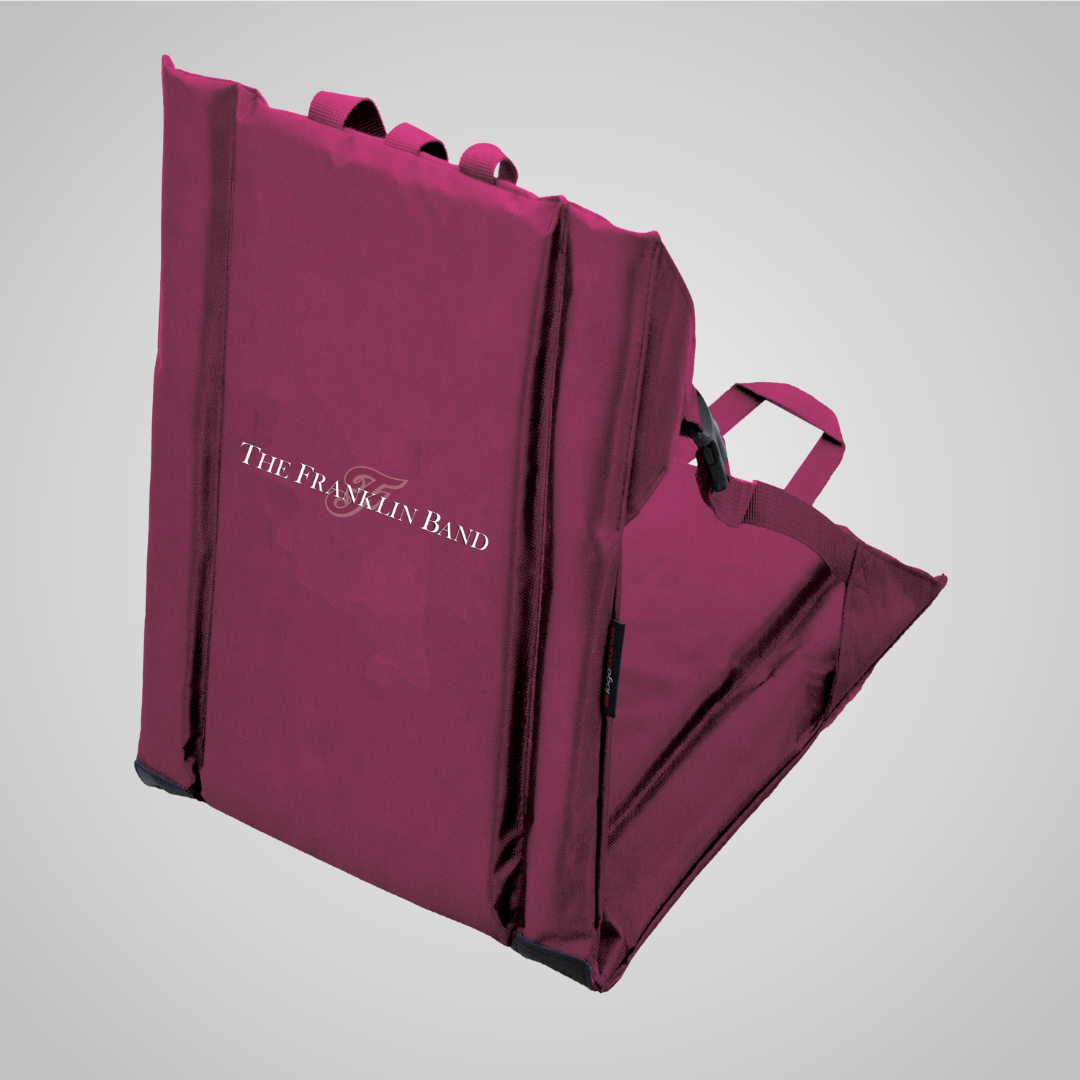 Stadium seat maroon back.png