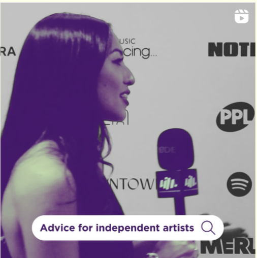 Filmed and edited red carpet interviews, including this video which asked artists for their tips and advice featuring Ezra Collective, Nova Twins and many more.