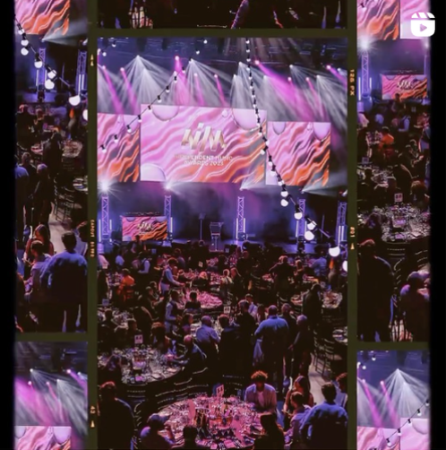 A fun, engaging way to share photos from the awards.