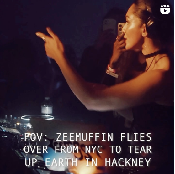 Post-event content to promote the success of Daytimers’ event at eartH.