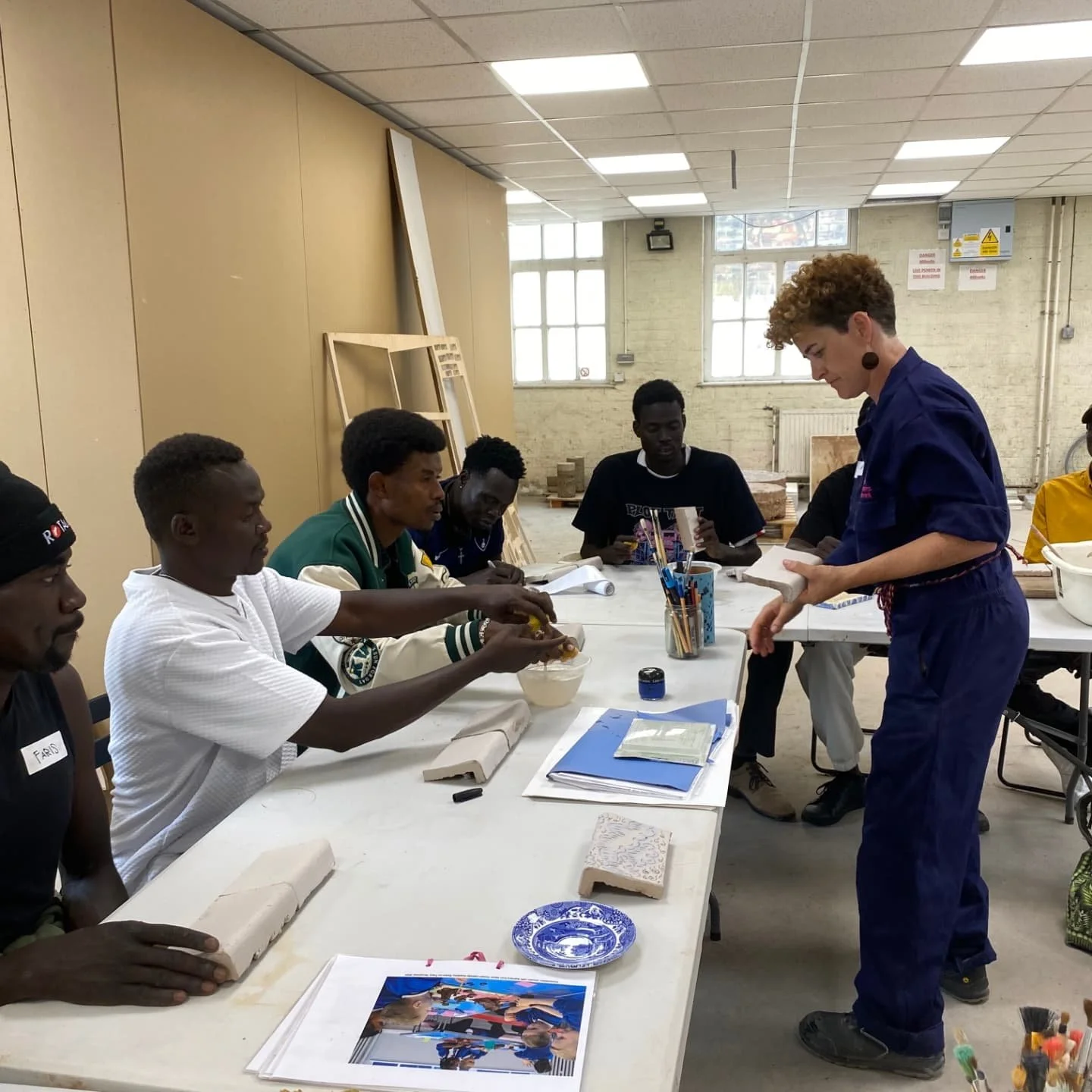 Babylon's Stoke Hub has been invited to take part in the British Ceramics Biennial&rsquo;s Playscape Project, working with lead artist Sarah Fraser and assisting artist Matt Whiting, for two hands on workshops. The Playscape project explores differen