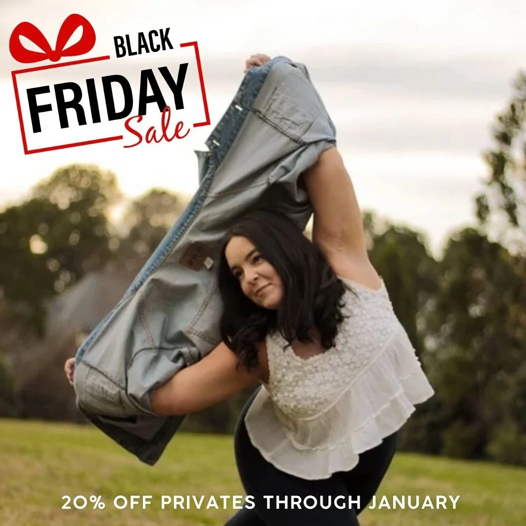 Your fav BLACK FRIDAY SALE 🔖 is back !!!

Message me &ldquo;BFS PRIVATE&rdquo; now through Friday, December 6th to claim 1 private lesson 20% off. Once claimed, your discounted private can take place through the end of January! 

** not applicable t