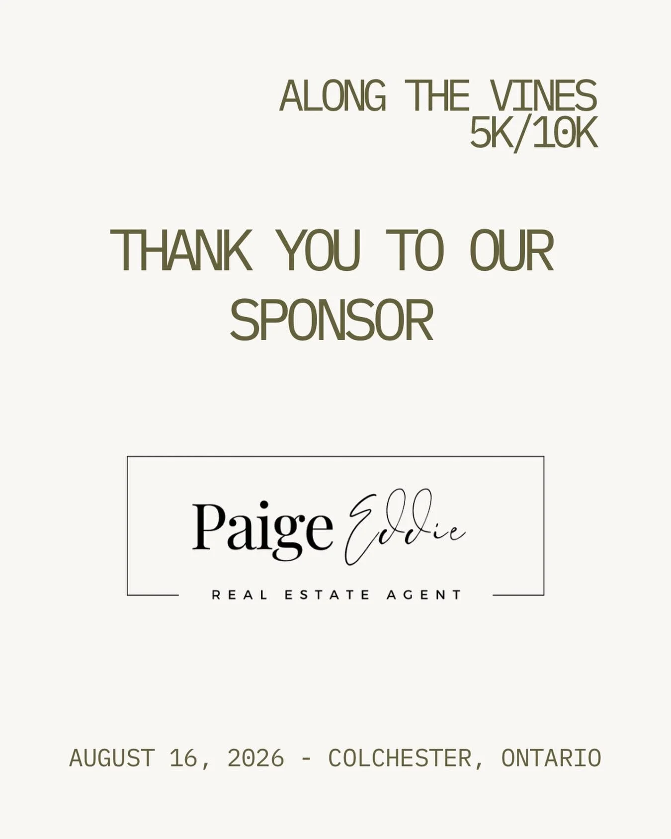 Thank you to @paigeeddie.realtor 🏁🙌

Paige supports buyers and sellers across Windsor and Chatham-Kent with a thoughtful, people-first approach. 

With a focus on clear communication, attention to detail, and staying ahead of every step, she ensure