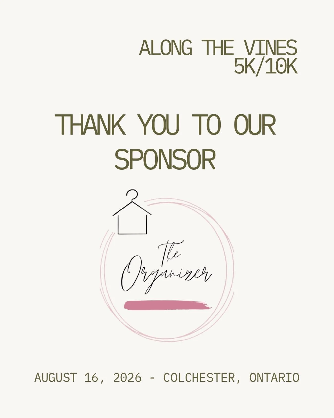 Thank you Mandy from @ineedtheorganizer 🏃🏁

The Organizer is a Professional Organizing and Residential Cleaning Company serving the homes and businesses of Windsor and Essex County.

Mandy offers unique approaches and processes to facilitate their 