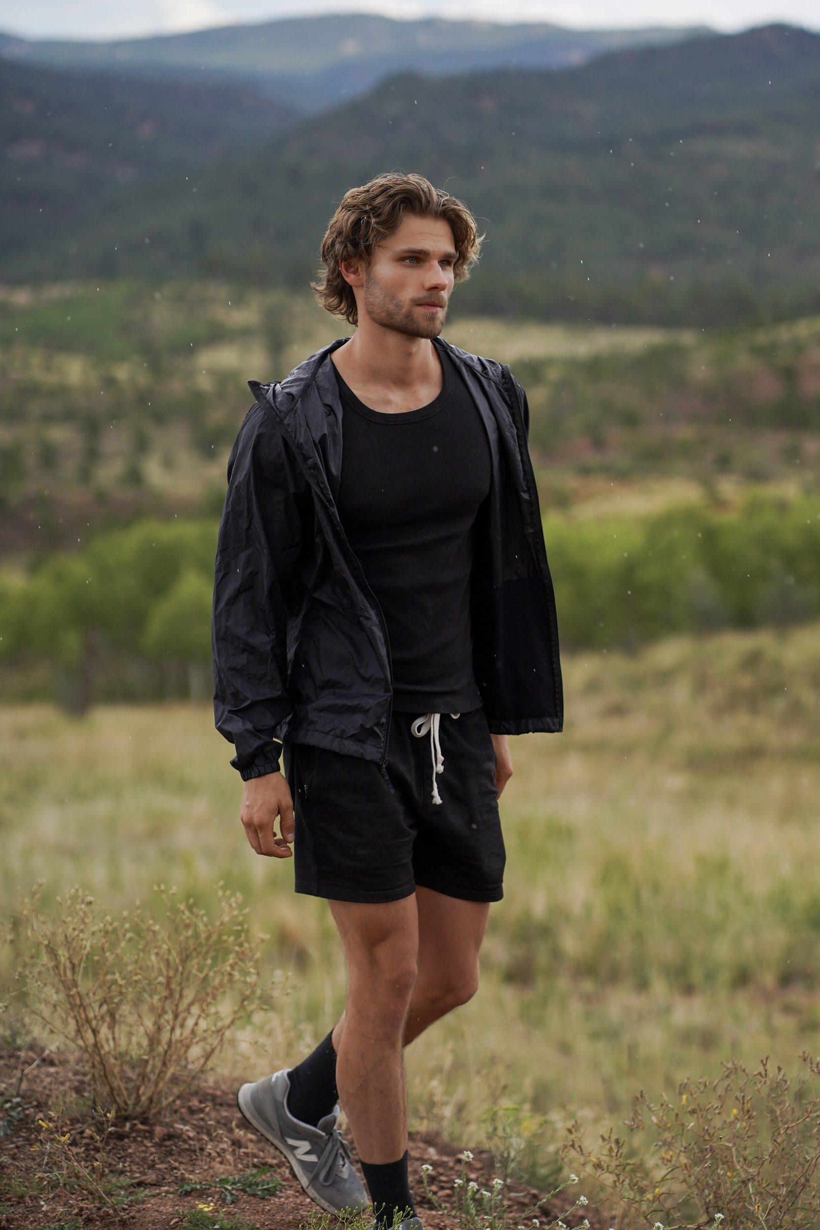 Stepan Salomatin outdoors in a mountain landscape