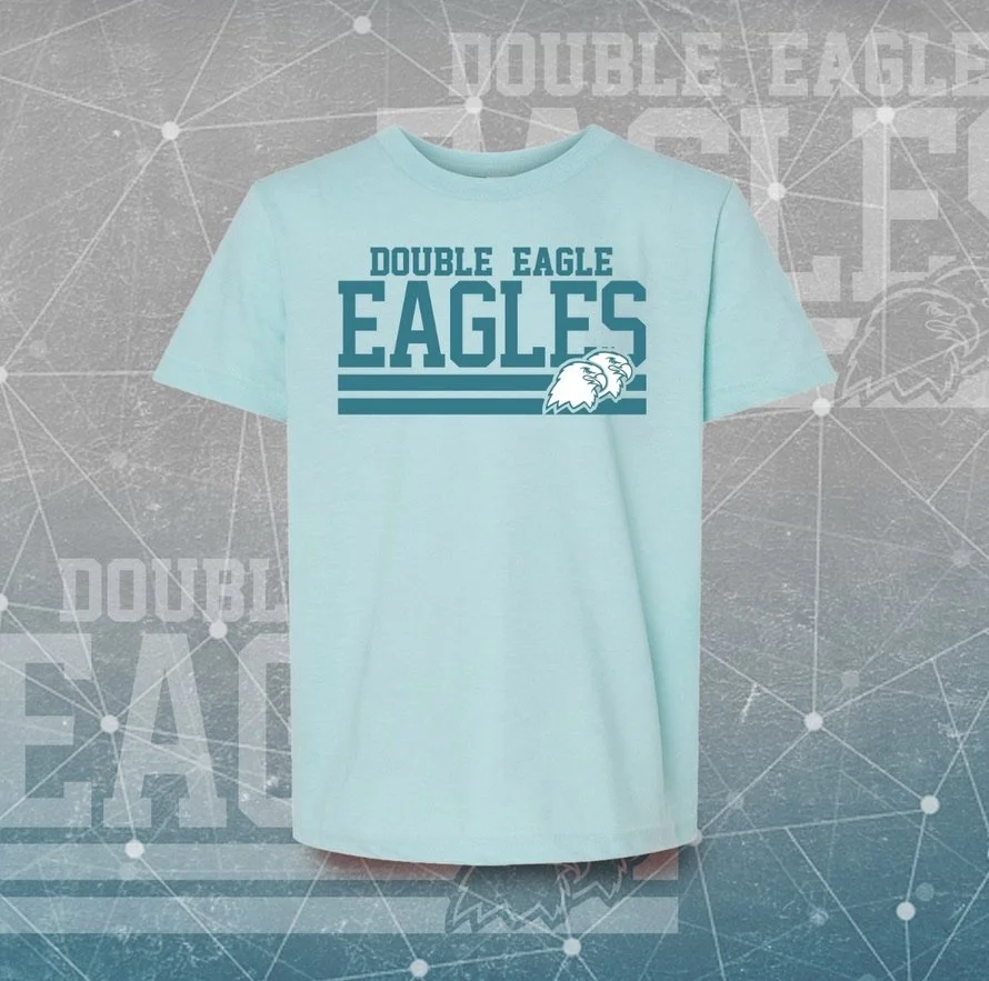 DE teal shirt