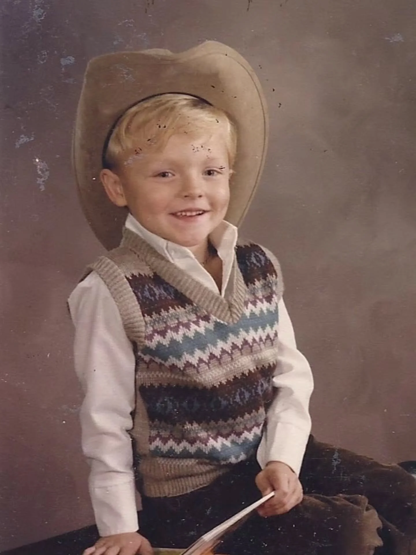 First headshot &amp; latest headshot.