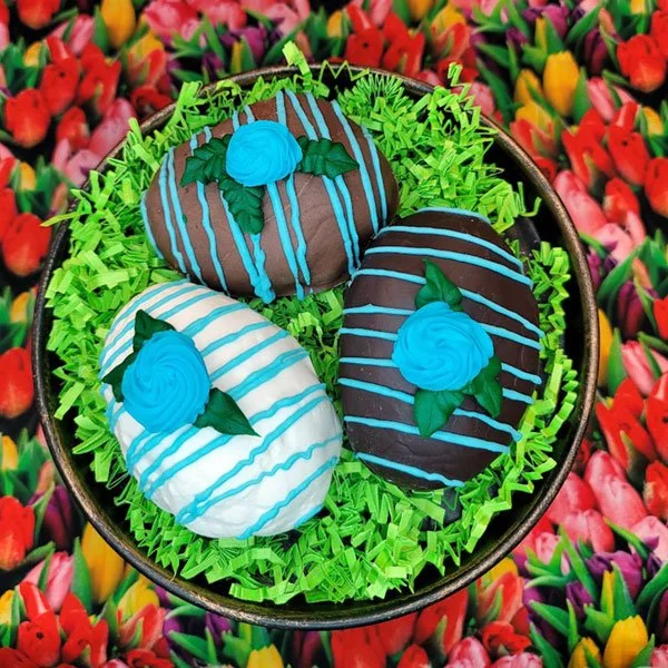 Coconut Filled Chocolate Covered Easter Eggs