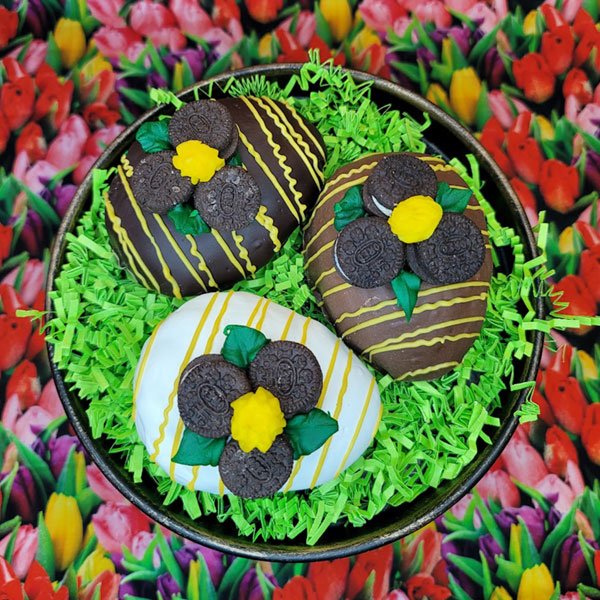 ORReo Filled Chocolate Covered Easter Eggs