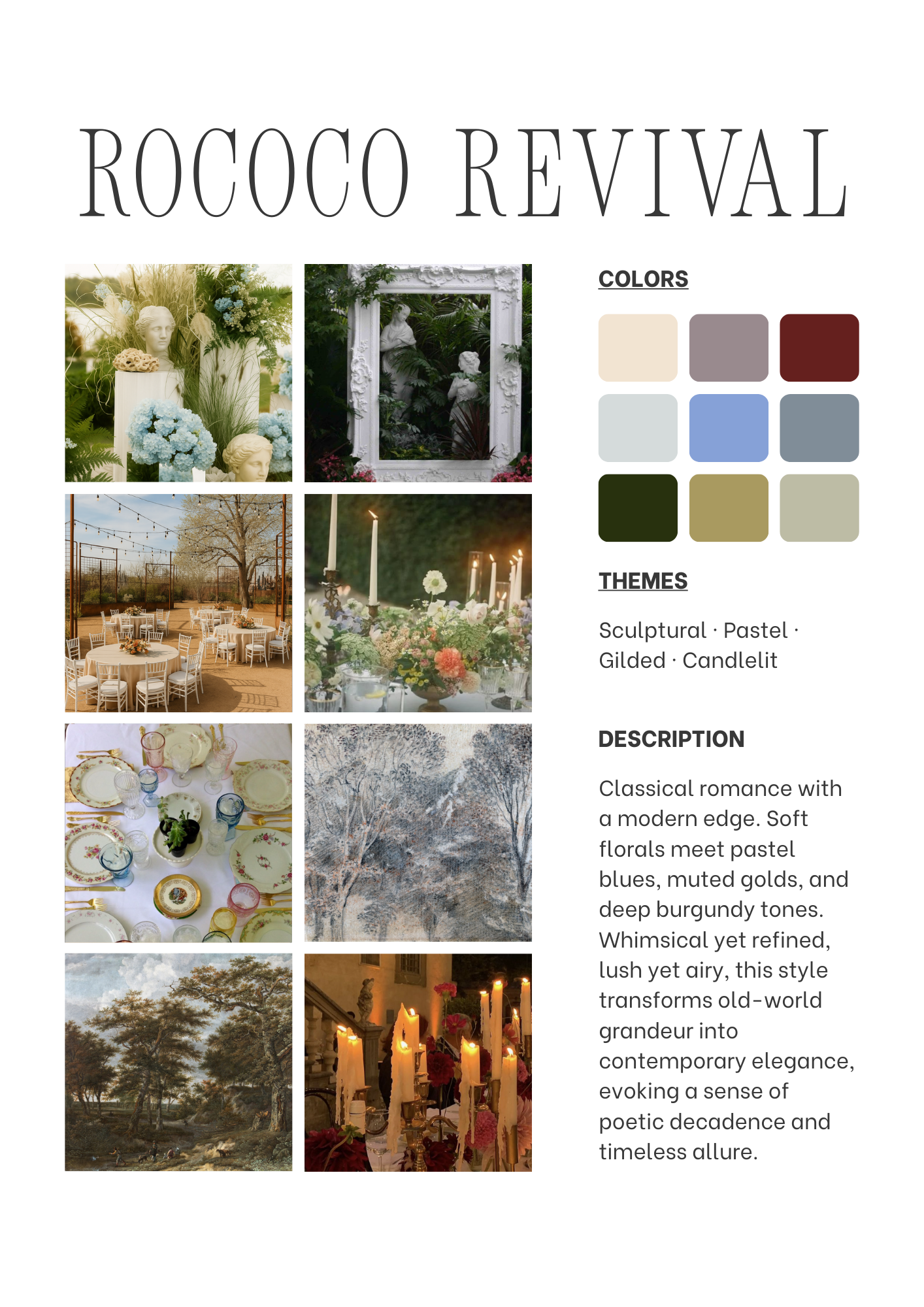 Classic wedding decor with soft cream colored draping curtains, beachy vibes, classic large tea roses, light pinks and pastels