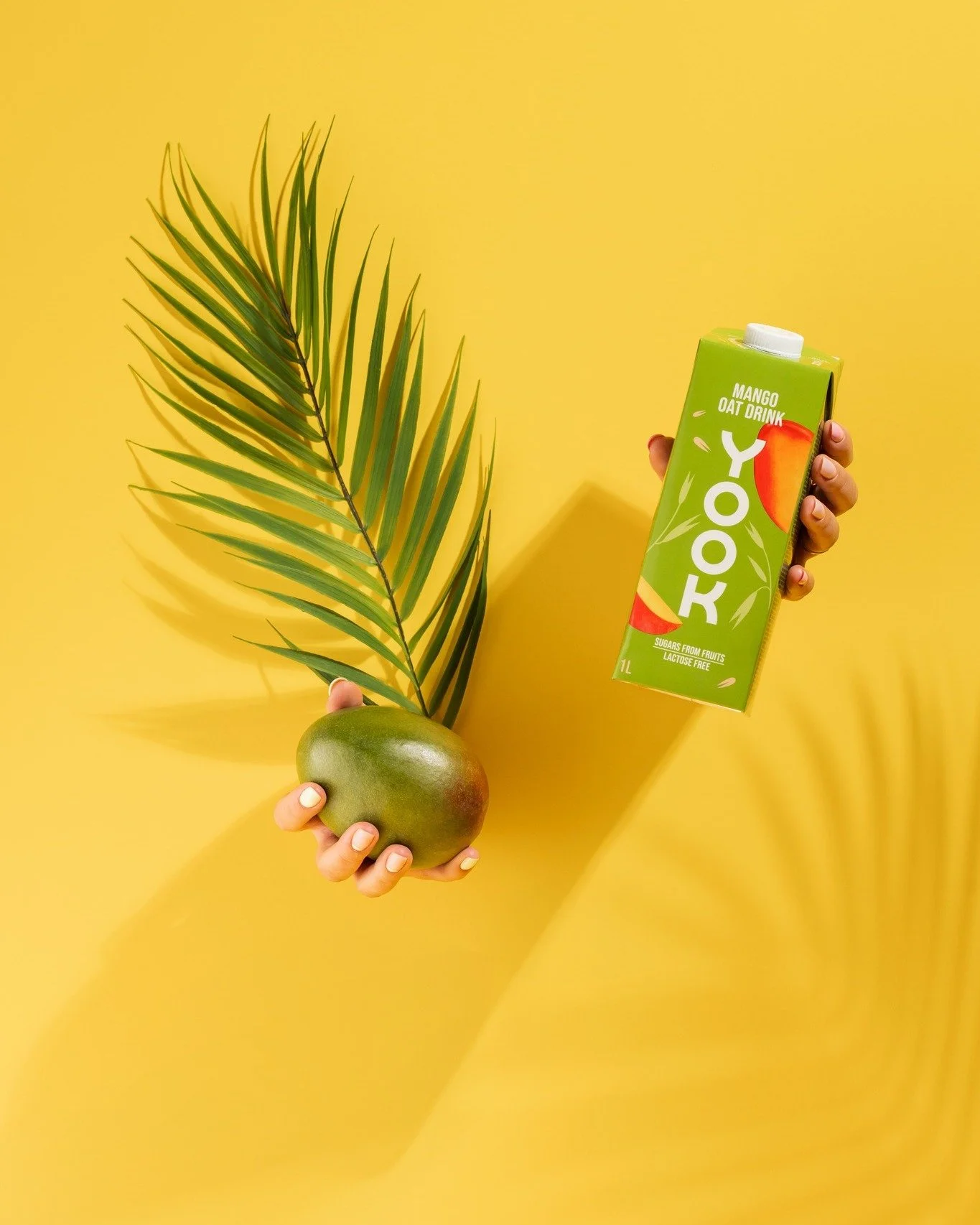 Playing with color again. And no this is not photoshop. Those are actual hands sticking through the yellow background.