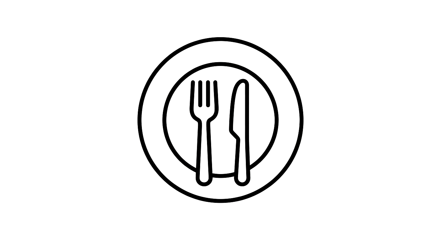 dinner plate symbol