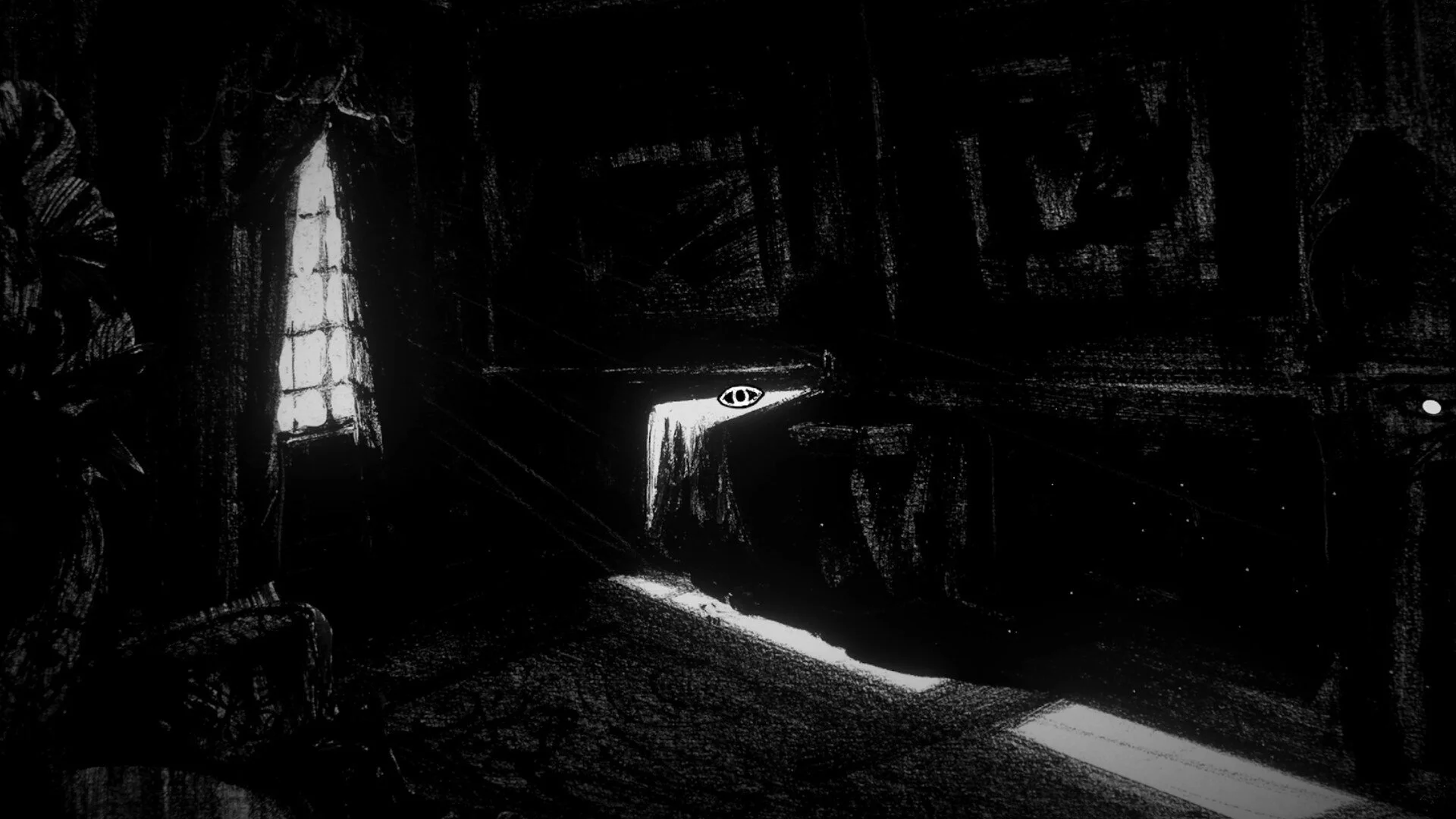 MurderAt game screenshot : Study room, Handpainted level design