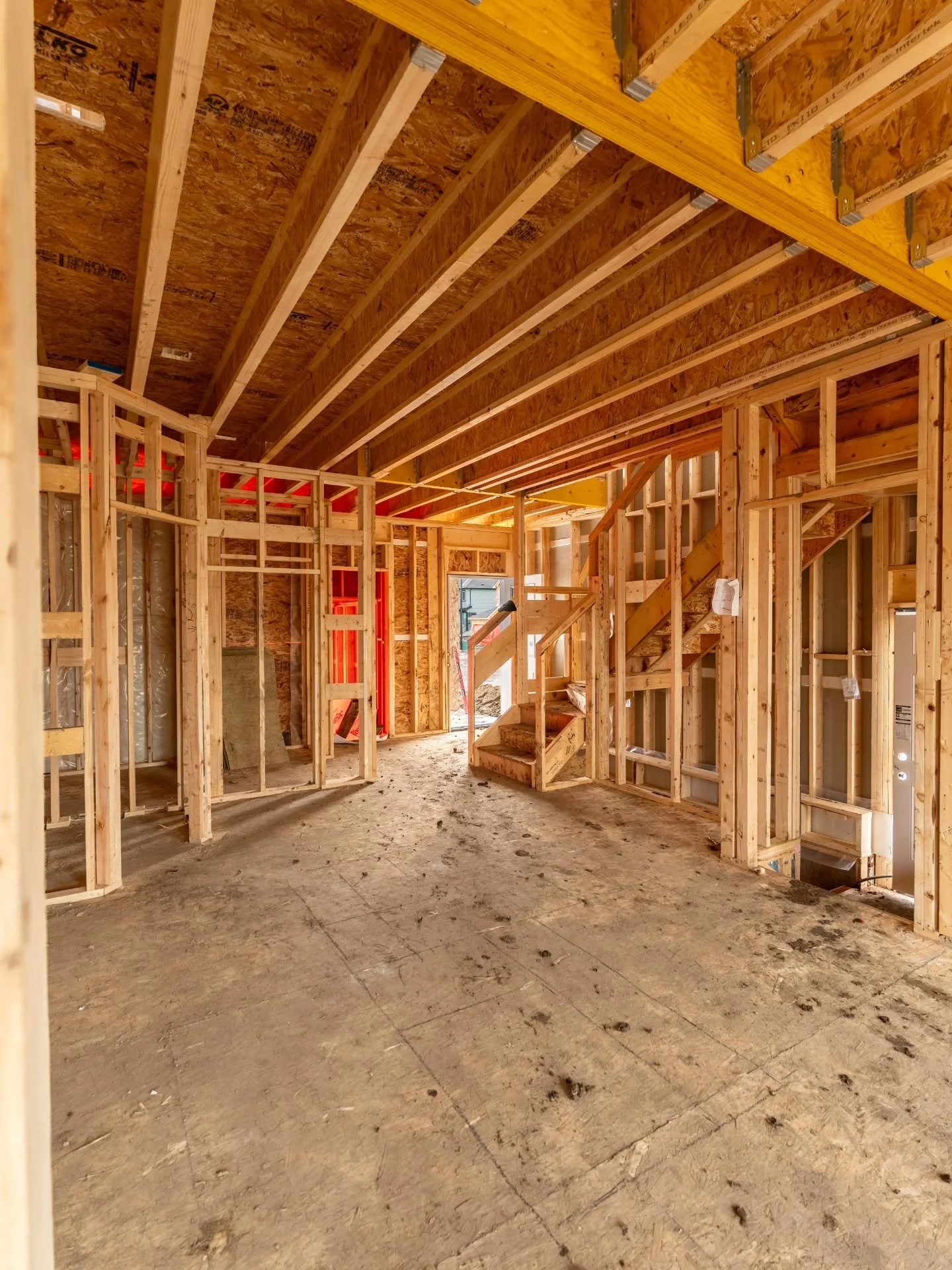 Now a look inside our framed duplex for @builtbyakash  in Prescott!

Make your mark in Prescott with a new build this year!
Link in bio for our services or a quote!

Builder: @builtbyakash 
Shot by: @hammerwoodmedia 

#framing #construction #interior