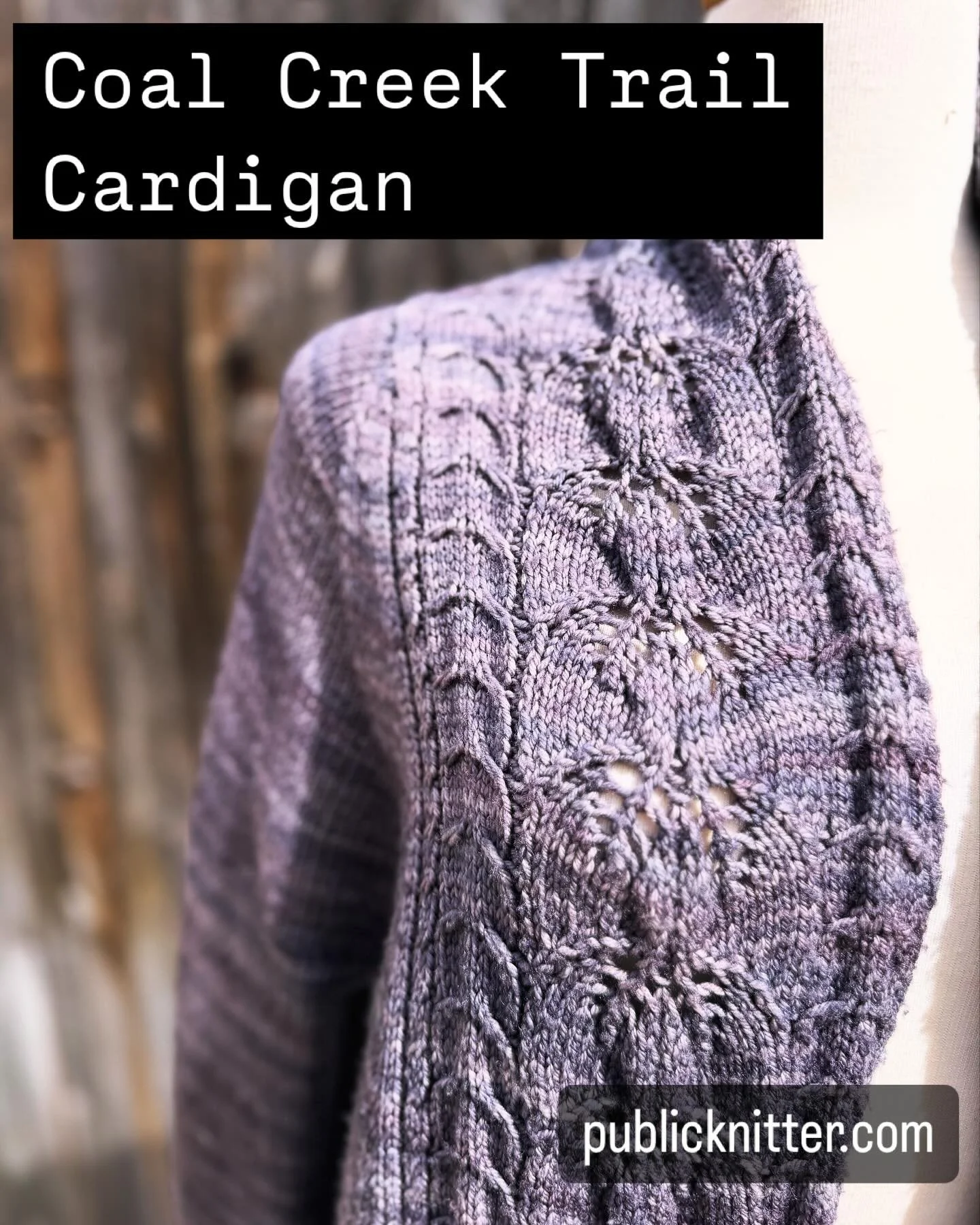 Coal Creek Trail Cardigan Knitting Pattern has been rewritten and is now available on Etsy! #knitting #etsy #knittersofınstagram  #ravelrypattern #knitwear made with #arroyo from @malabrigoyarn  https://www.etsy.com/listing/1890168273/coal-creek-trai