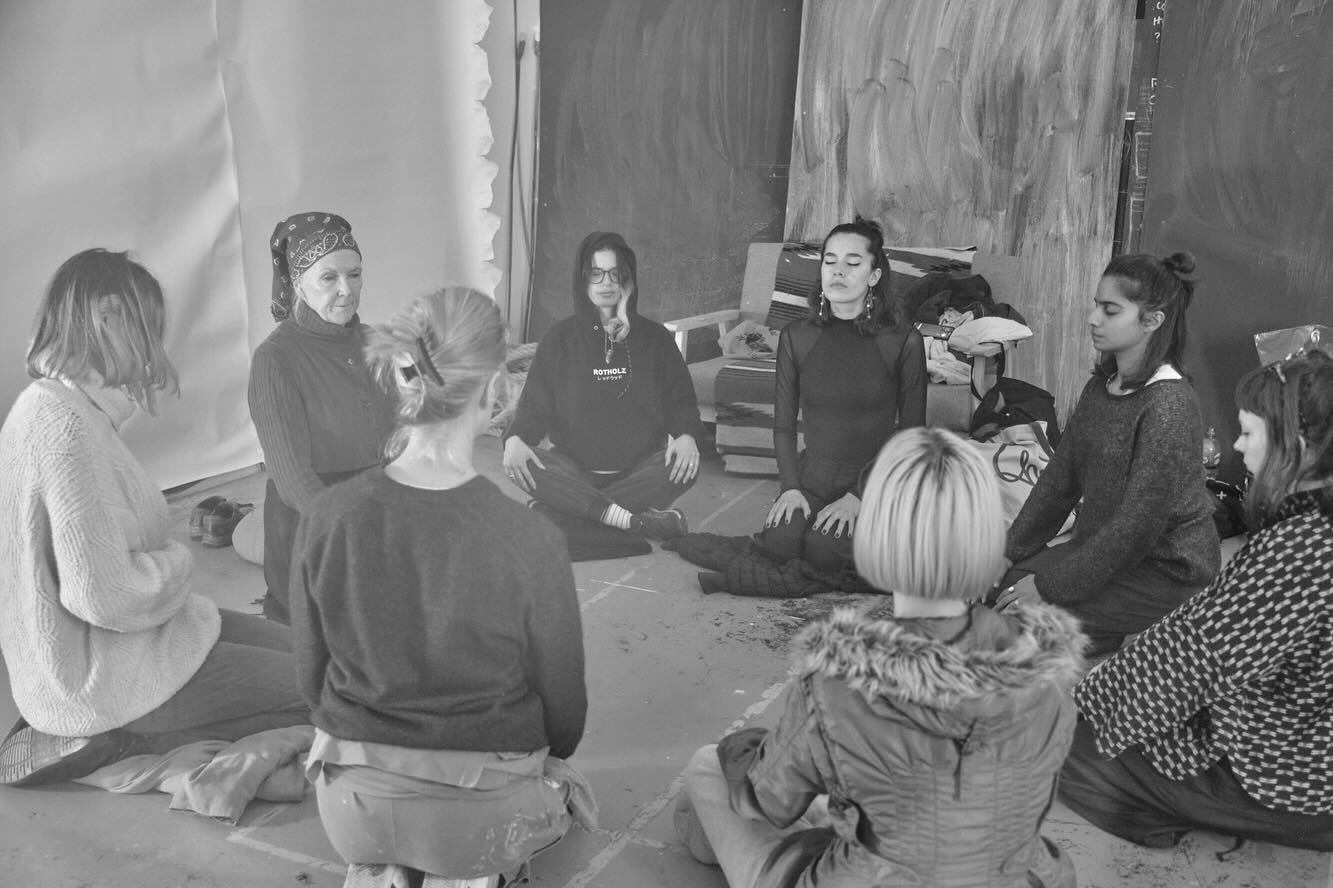 @furies.collective Instagram takeover for @performance_in_flux 

&quot;This extended meditation session, conducted without setting specific goals, unfolds sensorially within a state of deep immersion, generating spontaneous connections between the va