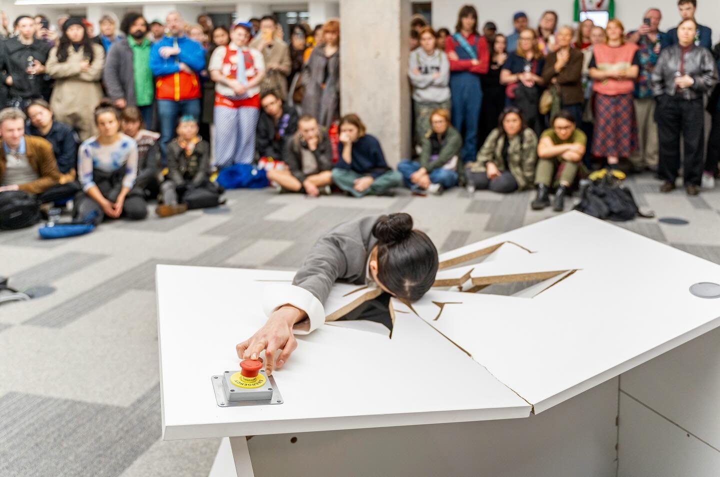 @performance_in_flux is thrilled to present an IG takeover featuring the work of artist @sassyli

Hongxi Li (b. 1996, Xiamen, China) explores human behaviour and societal structures through sculpture and performance, focusing on the confluence of cor