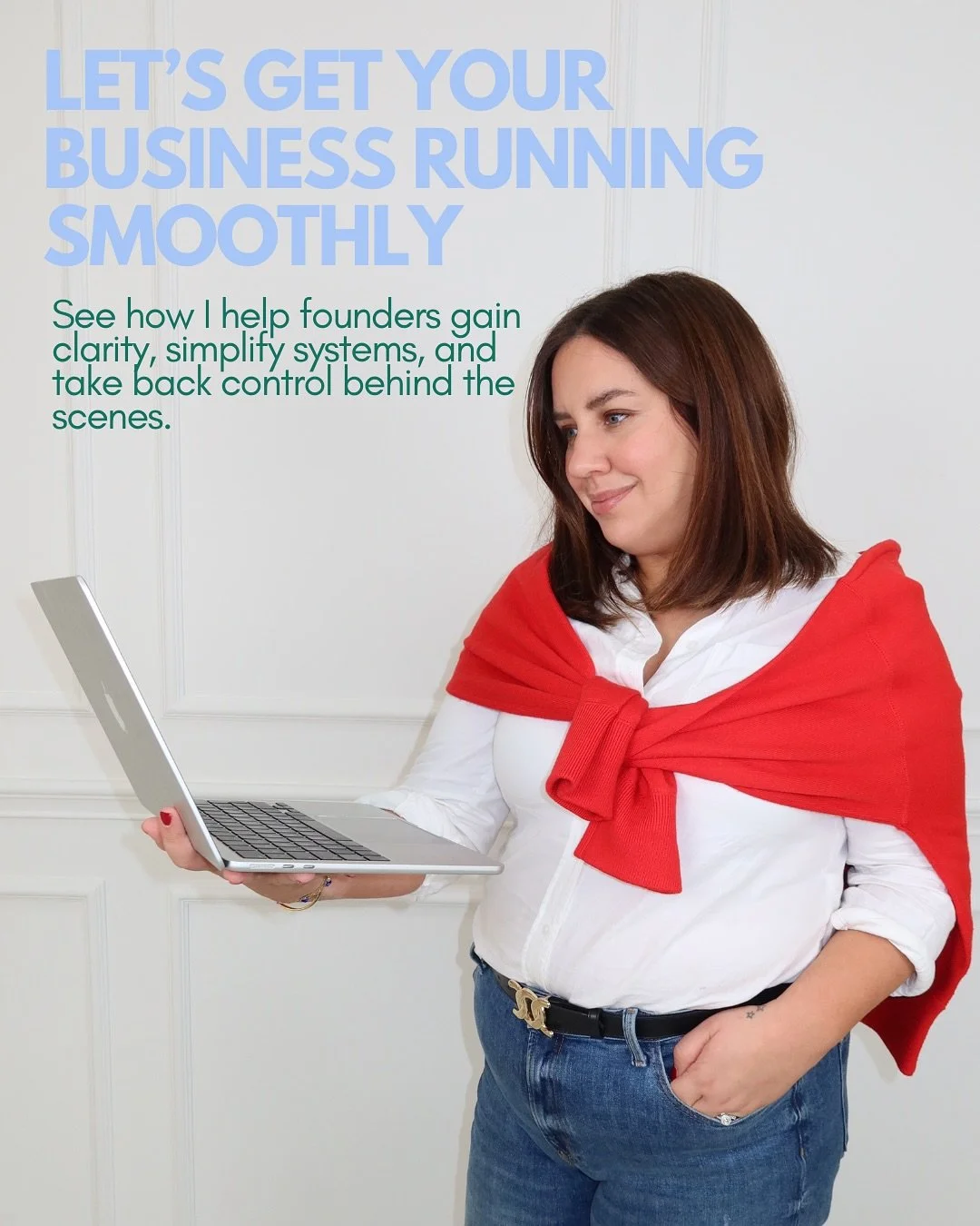 Founders don&rsquo;t come to me because things are going well 📉

They come to me because the behind-the-scenes of their business feels heavier than it should, the numbers aren&rsquo;t clear, delivery feels messy, decisions take too long, and everyth