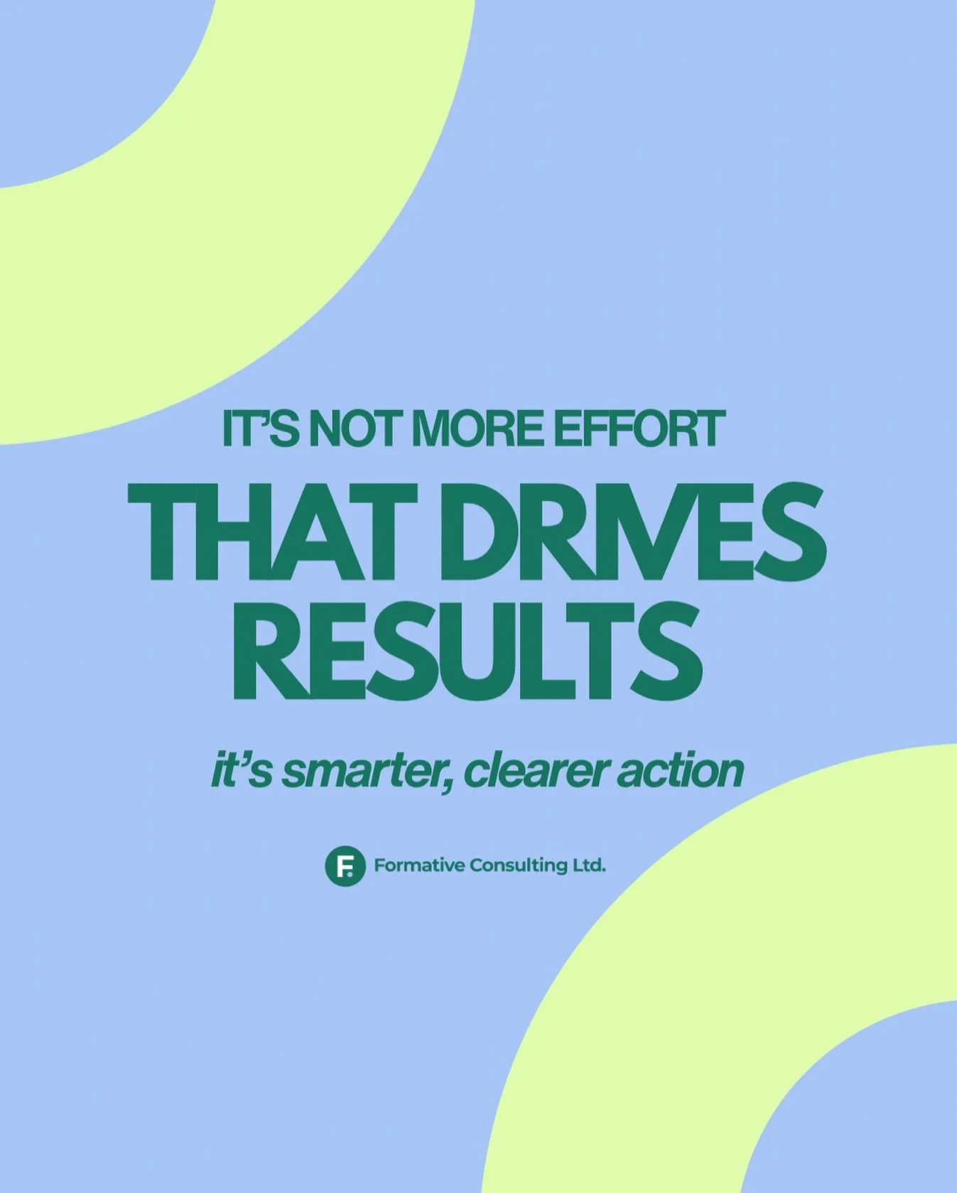 Results don&rsquo;t come from doing more, they come from doing things smarter and with clarity💡 

Many business owners work harder, not smarter, because their processes and systems aren&rsquo;t designed to support consistent growth📉

Without clarit