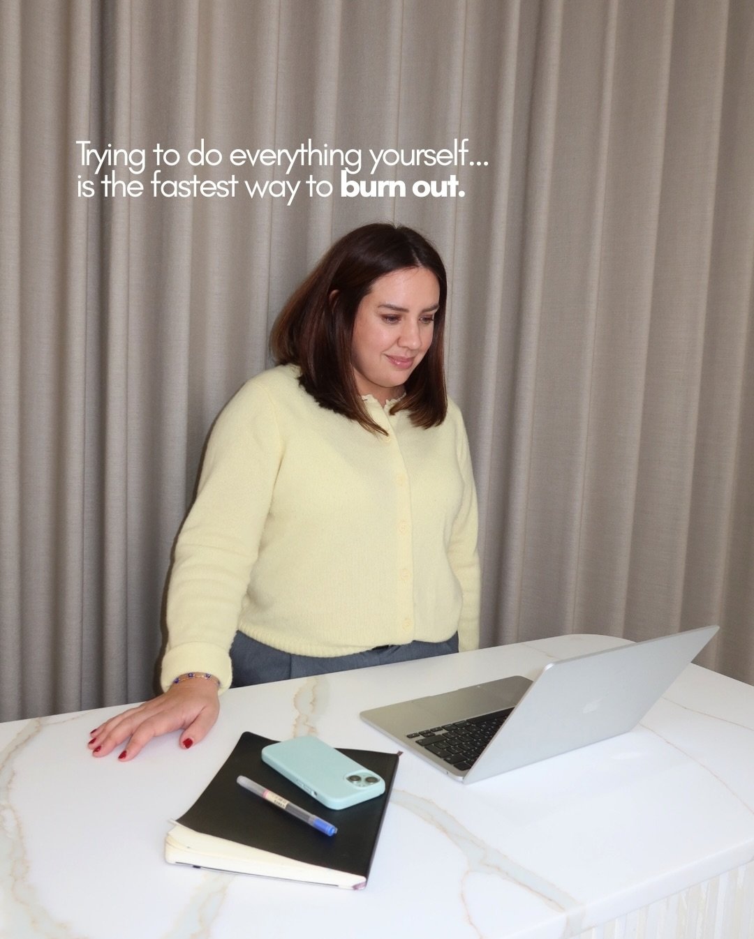 Trying to do everything yourself might feel like control&hellip; but it often ends up slowing decisions, stopping your team from stepping up, and leaving you stretched too thin 😬

That&rsquo;s where working together one-on-one can help 🙌🏼

We&rsqu