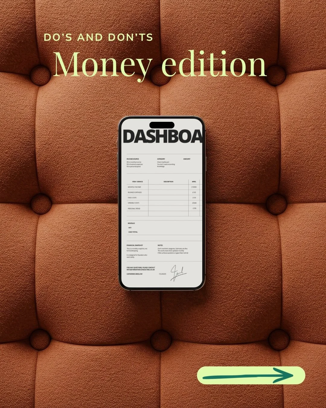 Most founders aren&rsquo;t bad with money.
They&rsquo;re just working with partial information.

I see it all the time.

The business is growing.
Sales are coming in.
The bank balance looks healthy.

But behind the scenes, the answers to the importan