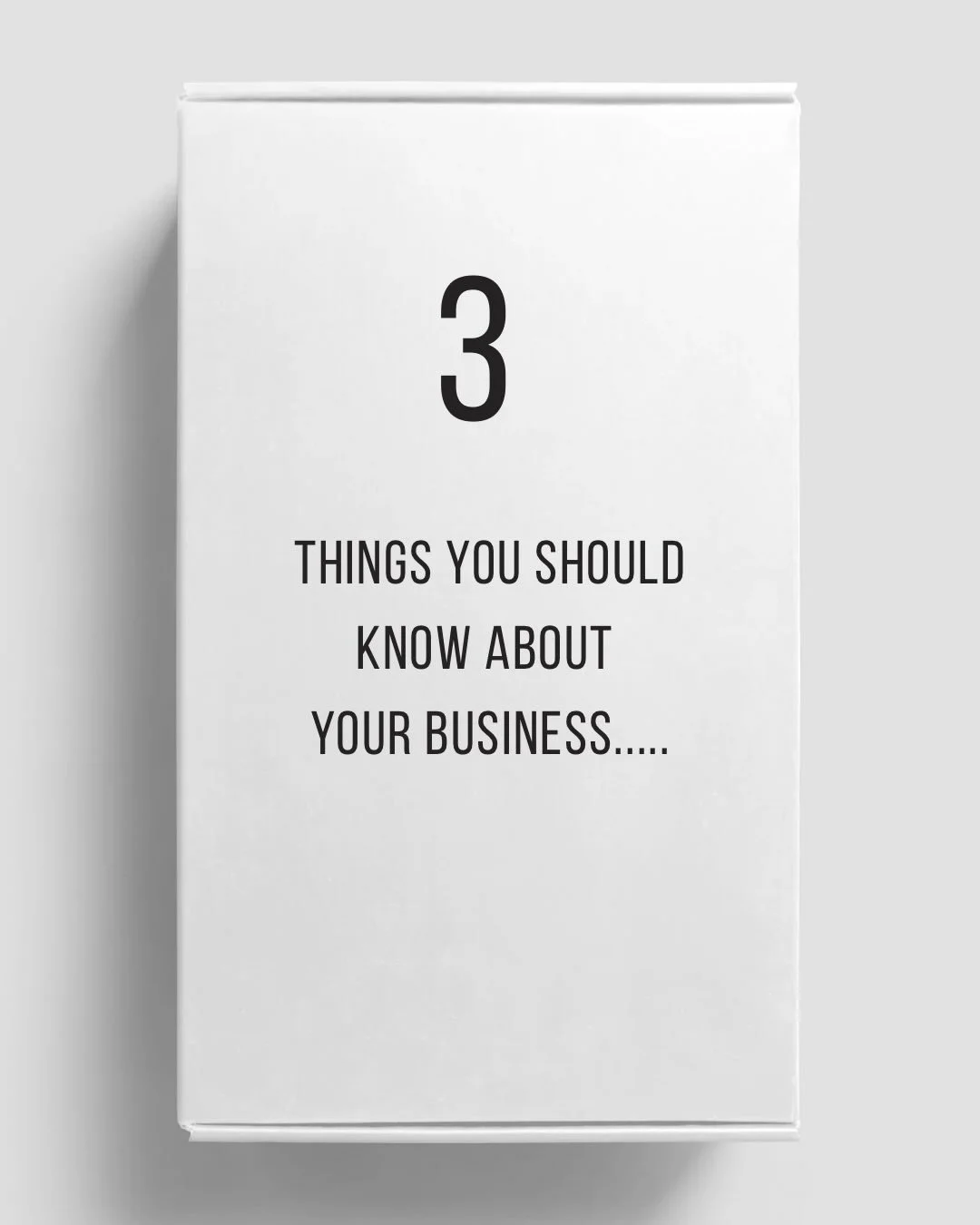 Most founders know their revenue.

Far fewer know these three things clearly.

1️⃣ What it actually costs to run the business
Not just the obvious expenses, but the real cost of delivery, time, tools, team and overhead.

2️⃣ What genuinely makes prof
