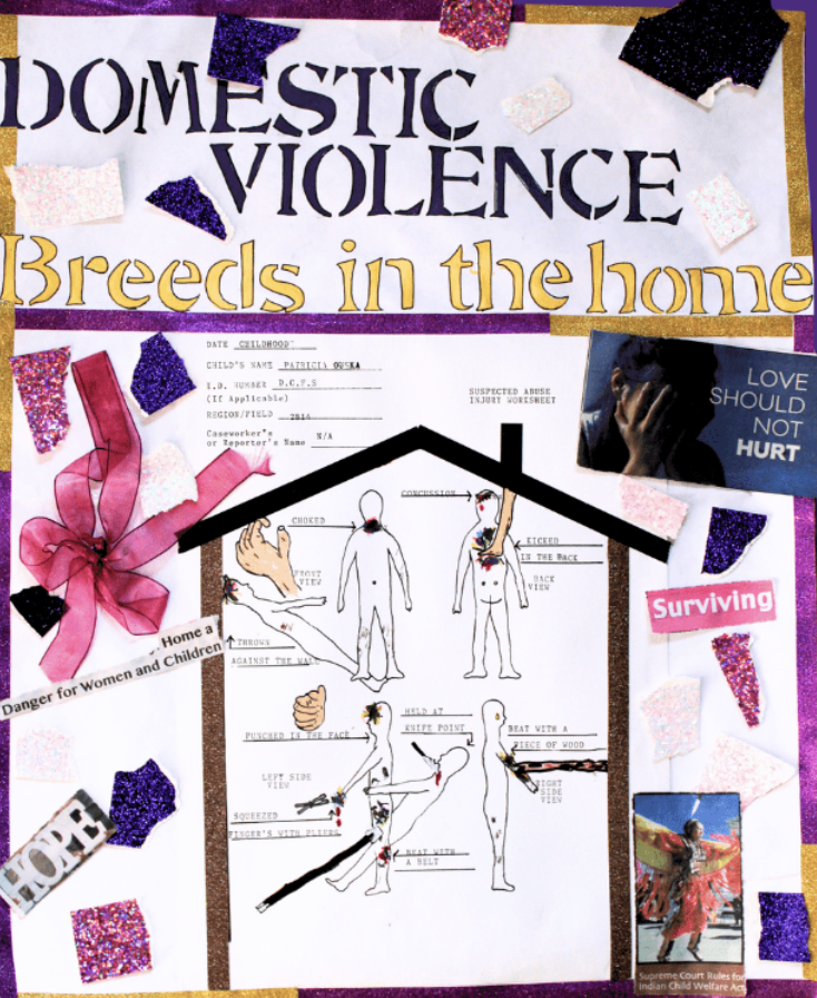 ‘Domestic Violence is Learned and Begins in the Home. Child Abuse.’