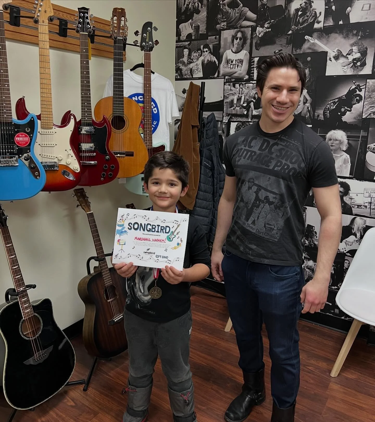 STUDENT OF THE MONTH: MARSHALL! 🥁🔥

We&rsquo;re excited to celebrate Marshall as our Student of the Month! His dedication, focus, and steady improvement behind the kit have been awesome to watch. He shows up ready to work, pushes himself each week,