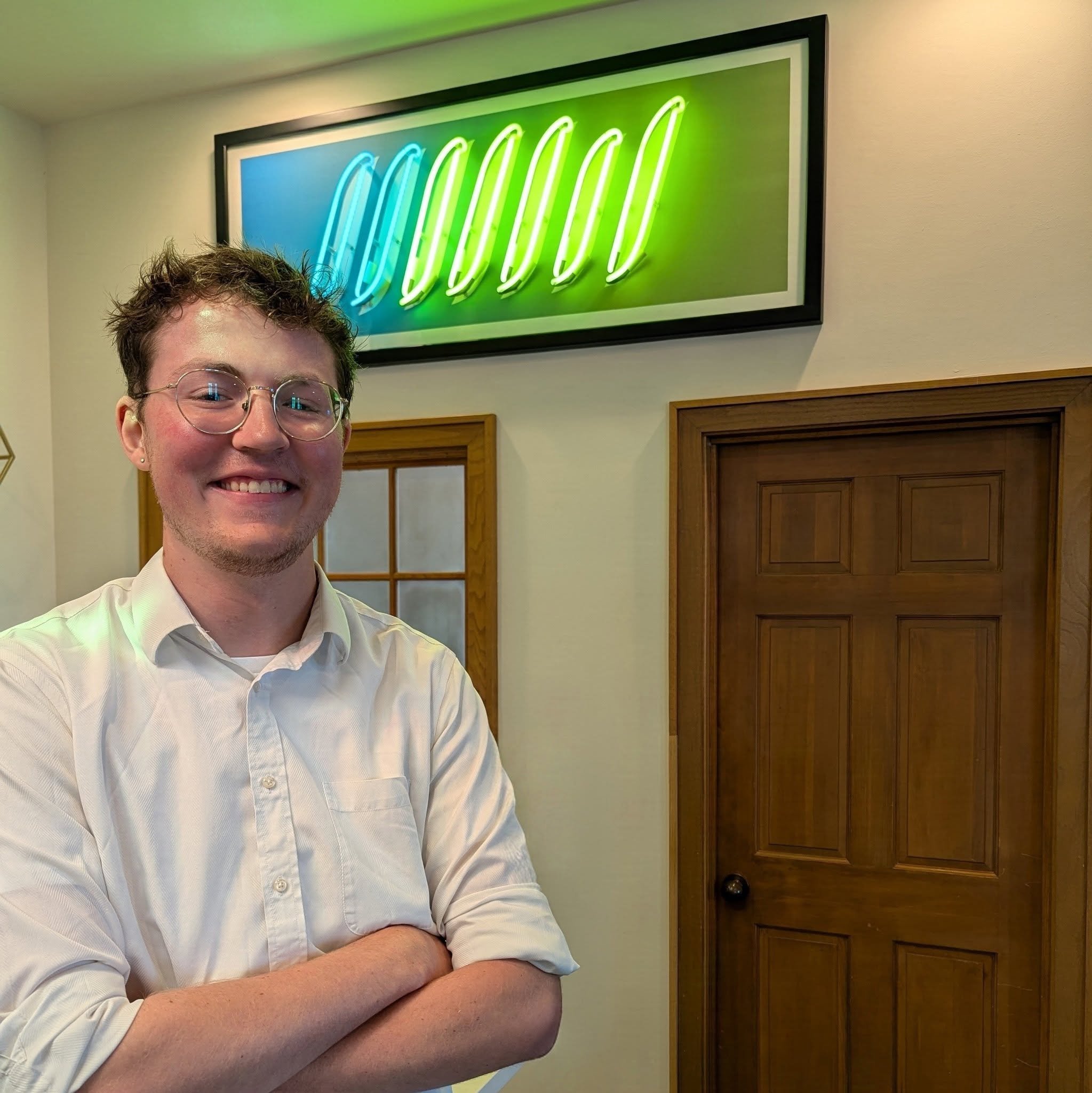 You're looking at the newest NxNW associate attorney, Ben Comfort! Ben graduated from @seattleulaw  in June and recently attempted to take the WA bar exam.* He will be working on intellectual property (trademarks and copyrights) for our wonderful cli