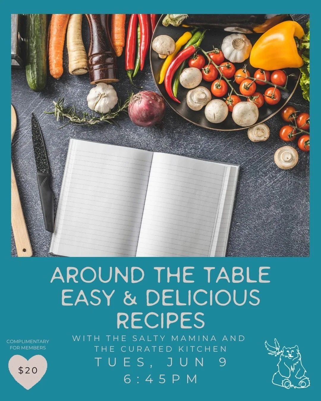 Around the table with SALTY MAMINA