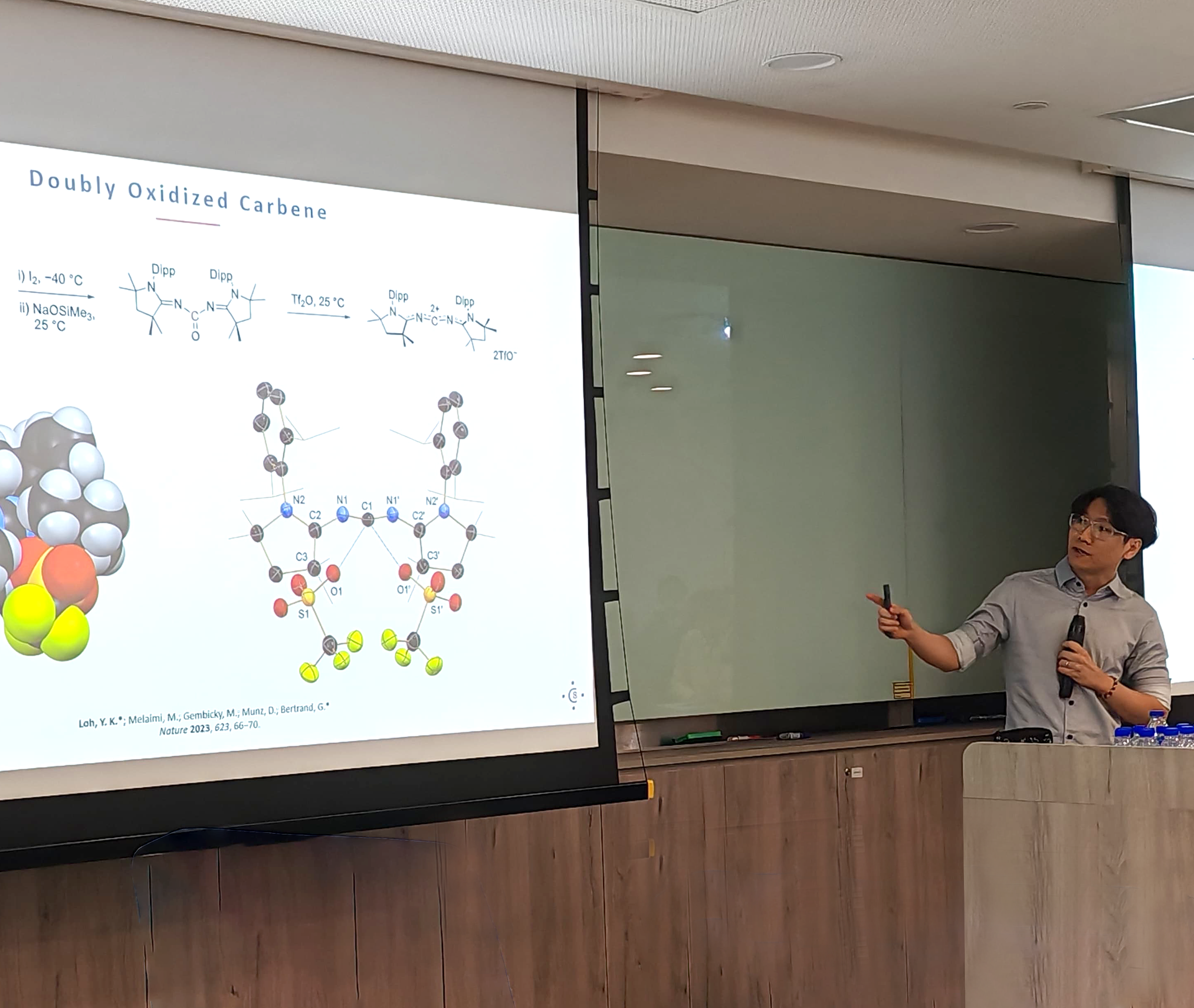 Dr. Ying Kai Loh presented at the Asian Core Programme (ACP) Lectureship Award Symposium held at NUS!