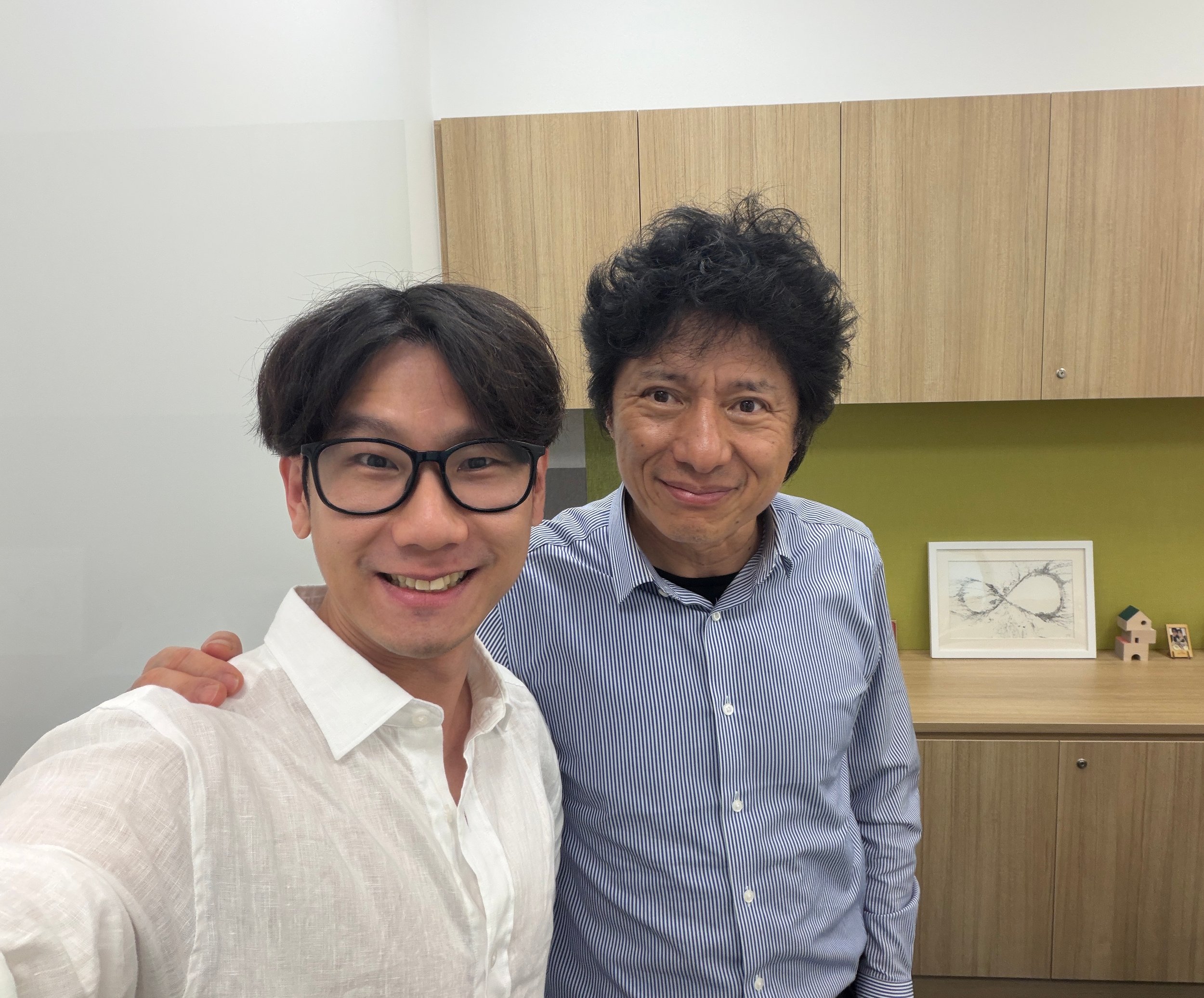 Meeting with Prof. Jin-Quan Yu!
