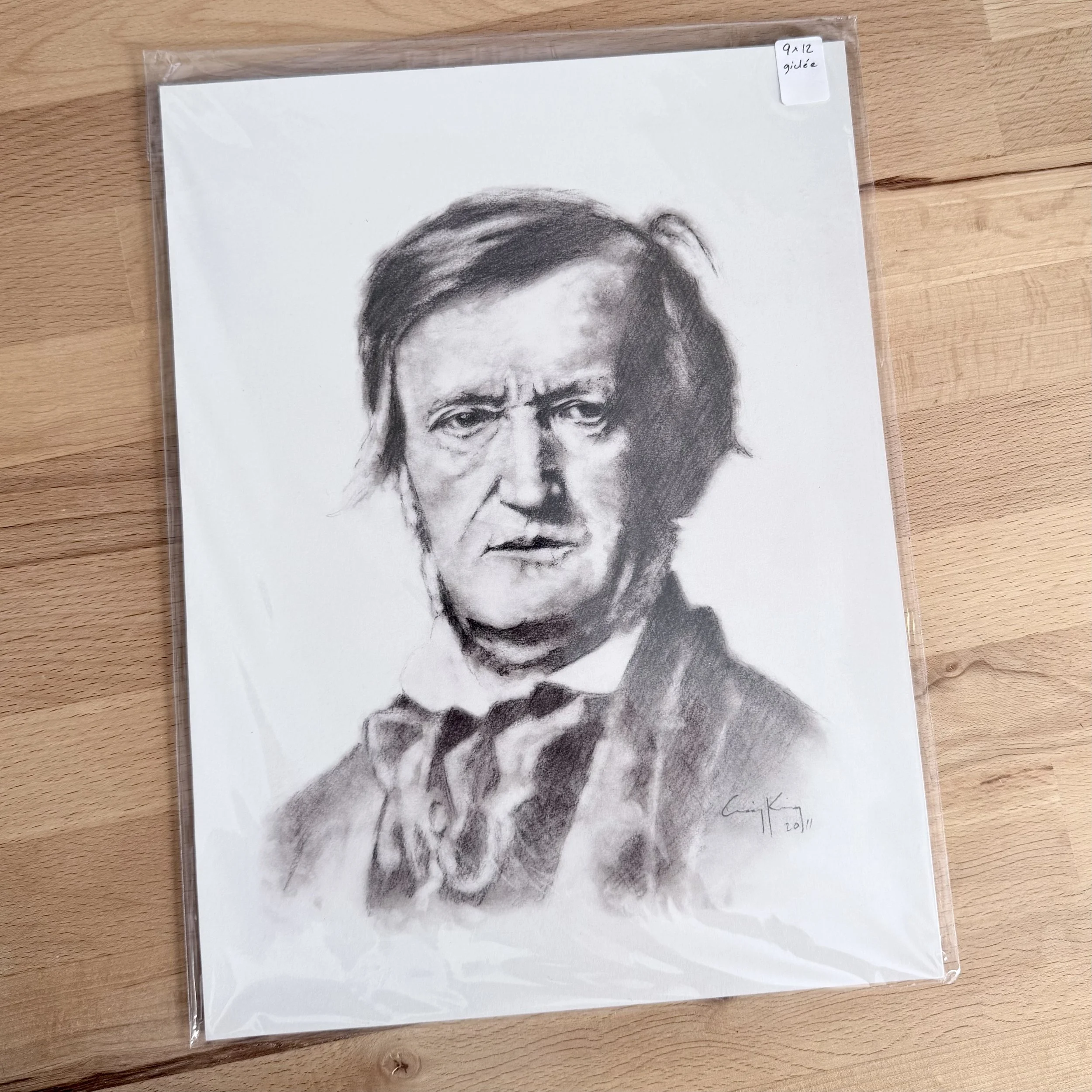 Richard Wagner (Giclee Print, 9x12)