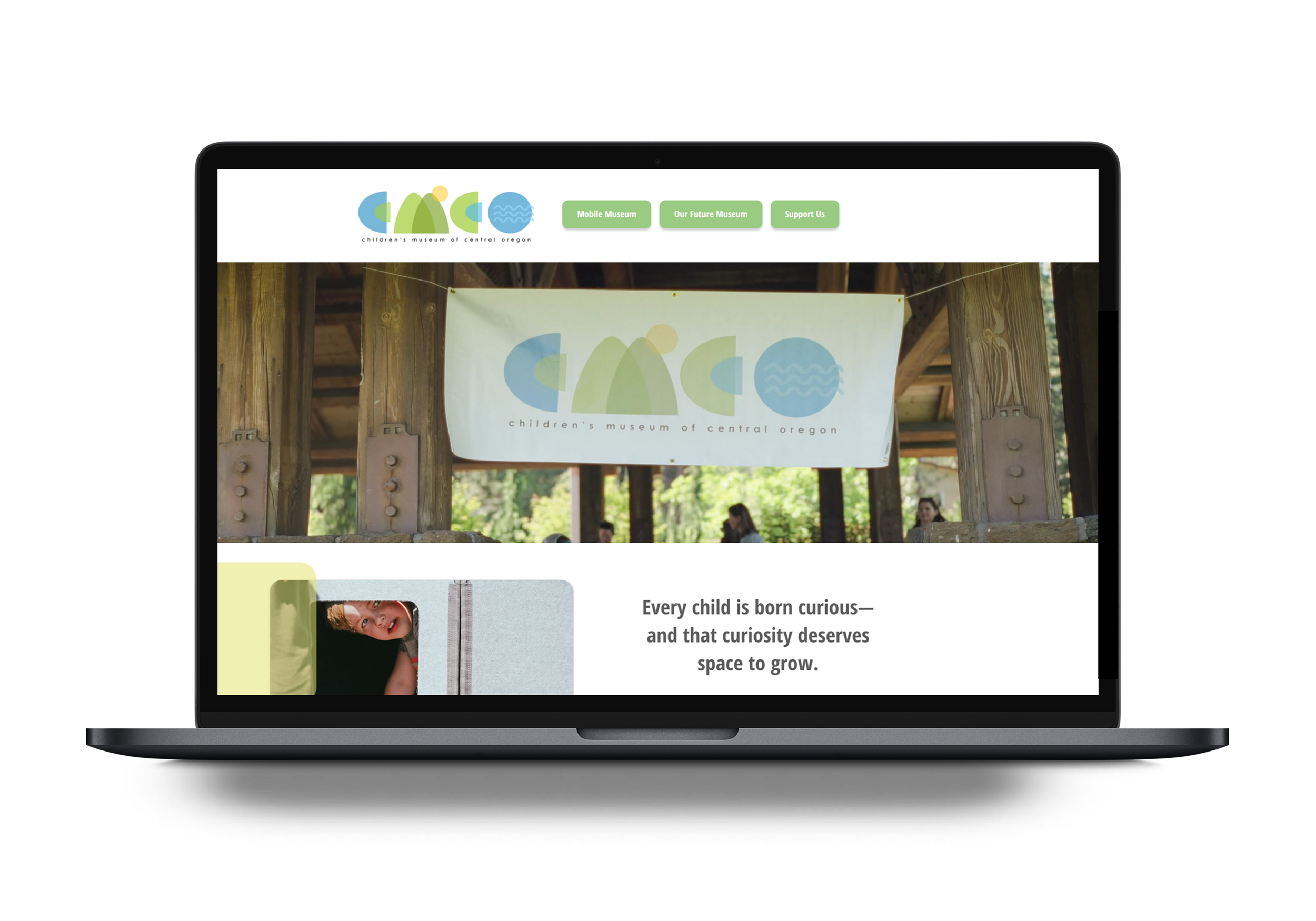 Children’s Museum of central oregon | Custom GRAPHICS &amp; Website Design
