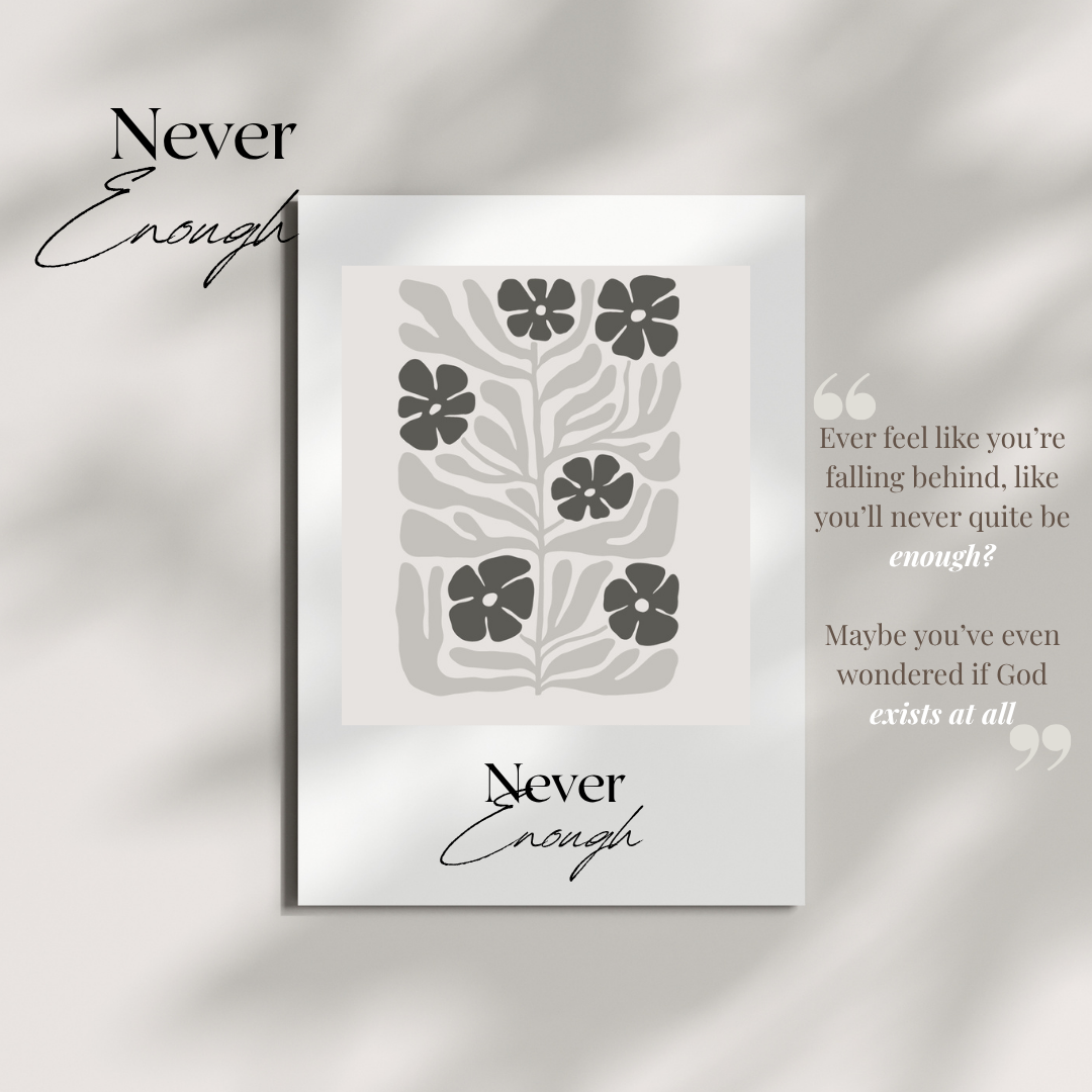 ver feel like you’re falling behind, like you’ll never quite be enough?

Maybe you’ve even wondered if God exists at all...experiencing God