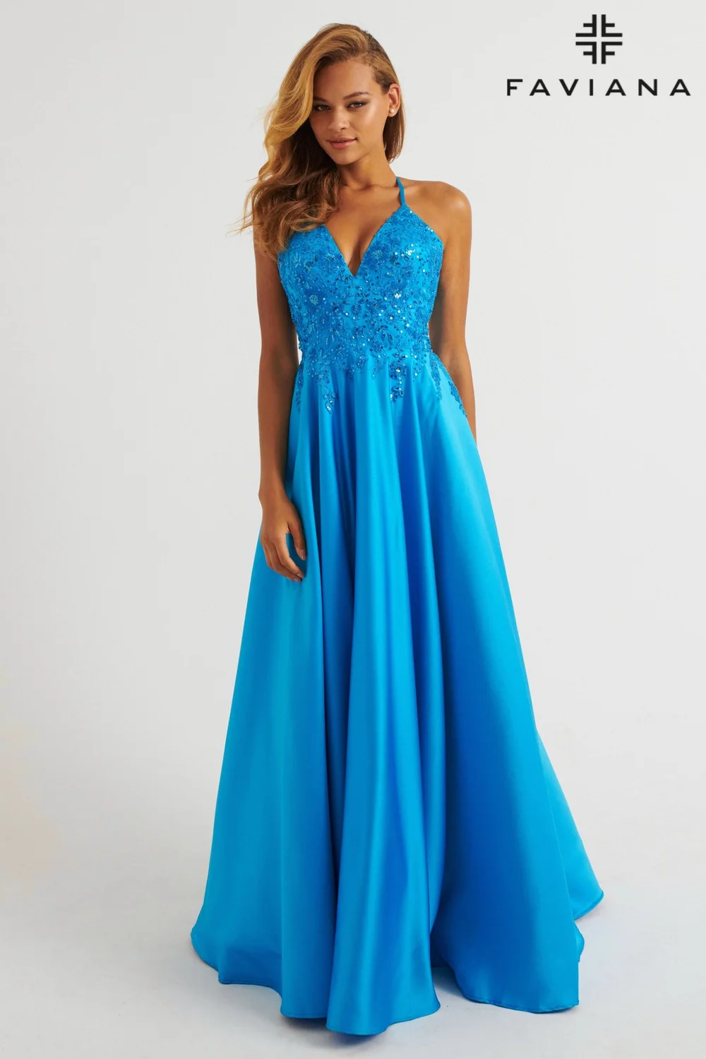 2021 formal dresses Crystal Rose Embroidered Maxi Dress main image 1