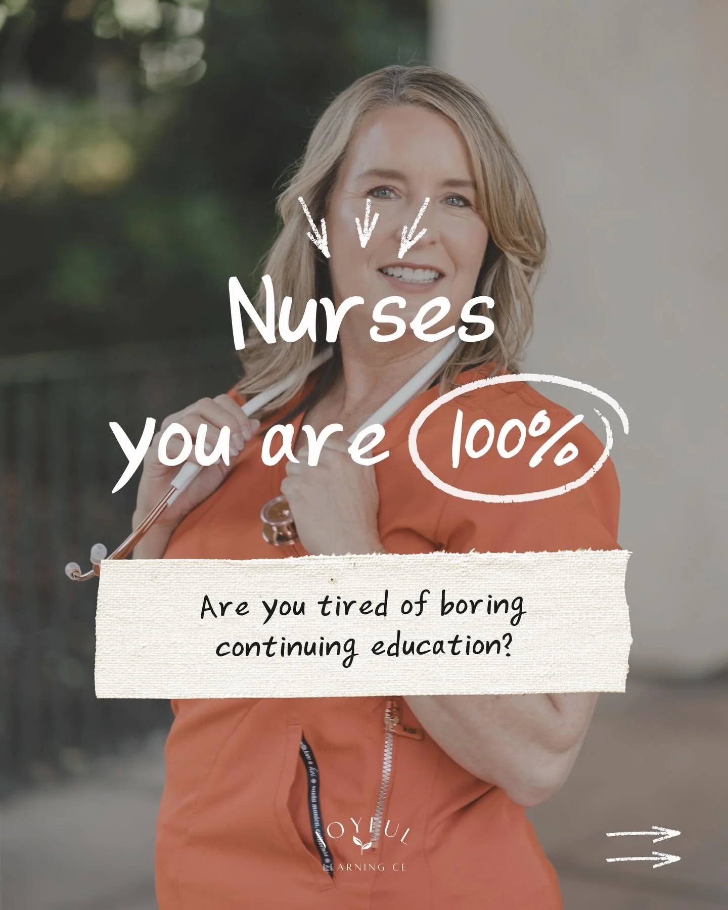 Hi, are you a nurse? 👩&zwj;⚕️🧑&zwj;⚕️

Are you tired of boring continuing education? 🤷&zwj;♀️

Are you looking for something that&rsquo;s fun, engaging, evidence-backed, and will up-level your nursing practice?

Me too!

And that&rsquo;s why I cre
