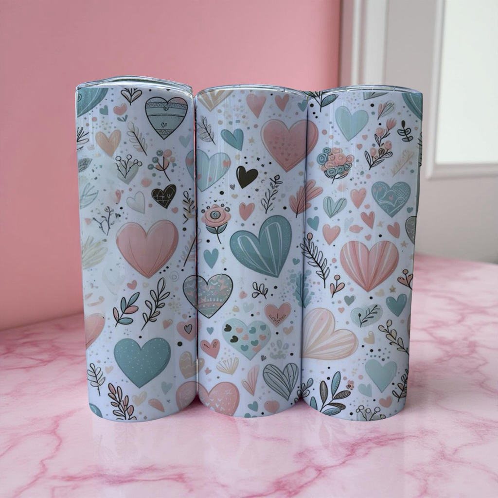 Pink  - 20 or 30oz  Tumblers