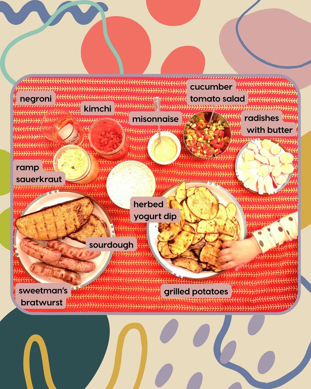 It&rsquo;s officially grilling season! The shop is loaded with all kinds of goodies: spicy kimchi (with ramp greens 🫨), classic and ramp sauerkrauts, zesty carrots, nettle sauerruben, pinto bean tempeh, and sourdough. The best is on the horizon, as 