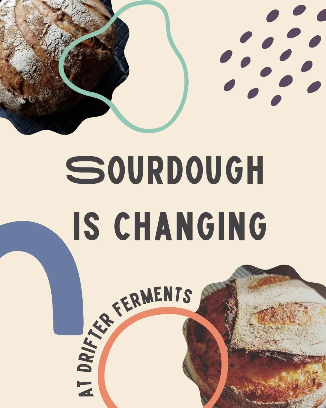 Over the past four years, sourdough has been a special part of the retail selection at Drifter Ferments, but as our business grows, we are needing to make a change. 

After this weekend, whole sourdough loaves will move to a special-order bake schedu